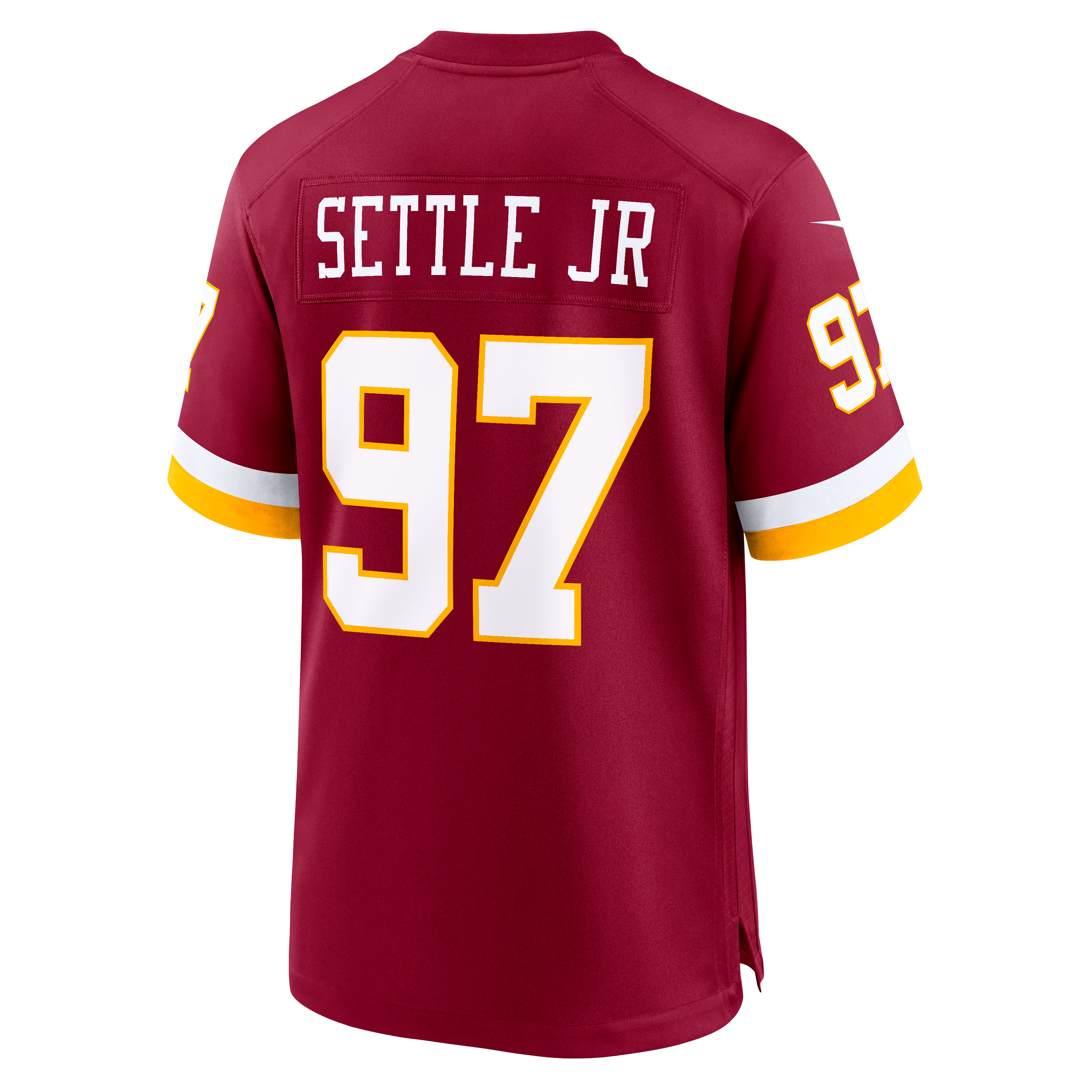 Men's Nike Tim Settle Jr. Burgundy Washington Commanders Team Game Jersey