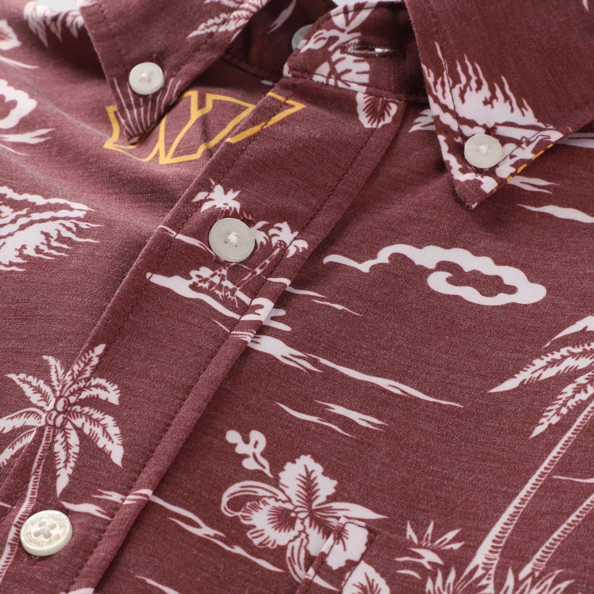 Chemise boutonnée Reyn Spooner bordeaux Washington Commanders Kekai Performance pour homme