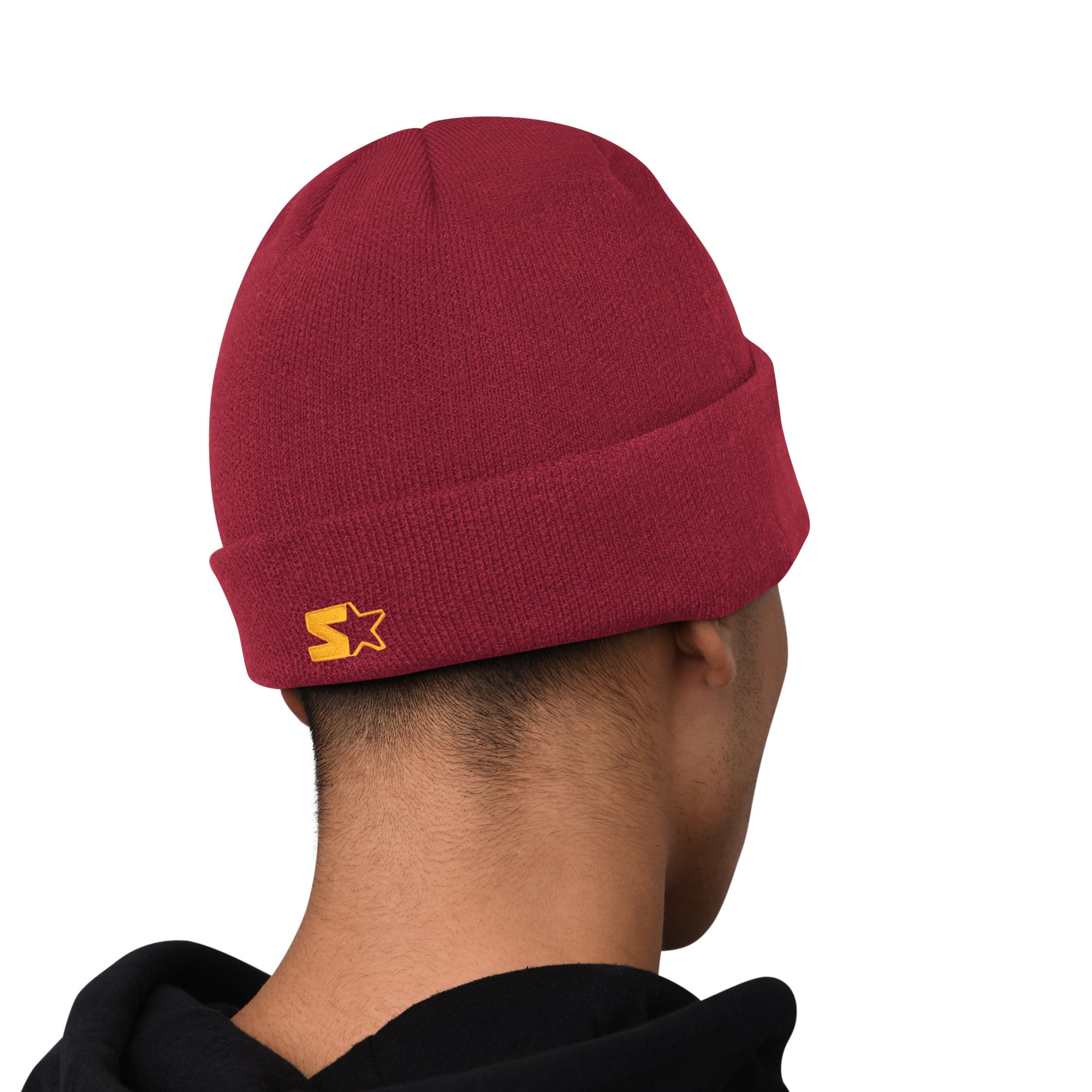 Men's Starter Burgundy Washington Commanders Hoodie and Cuffed Knit Hat Combo Pack