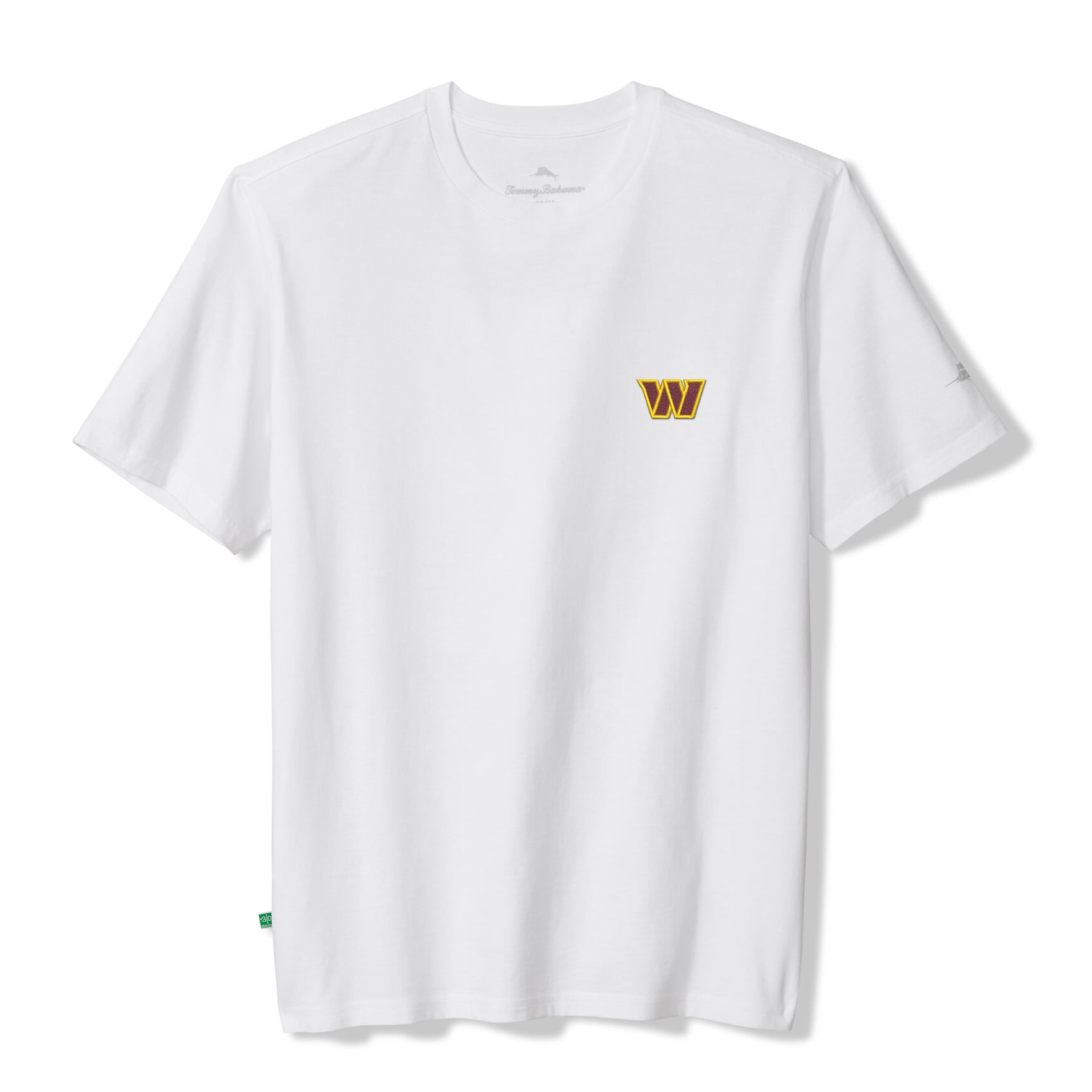 T-shirt Tommy Bahama blanc pour homme « Washington Commanders Tailgate State of Mind »