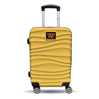 Washington Commanders MOJO Yellow Color Blitz Carry-On Hardcase Spinner Luggage
