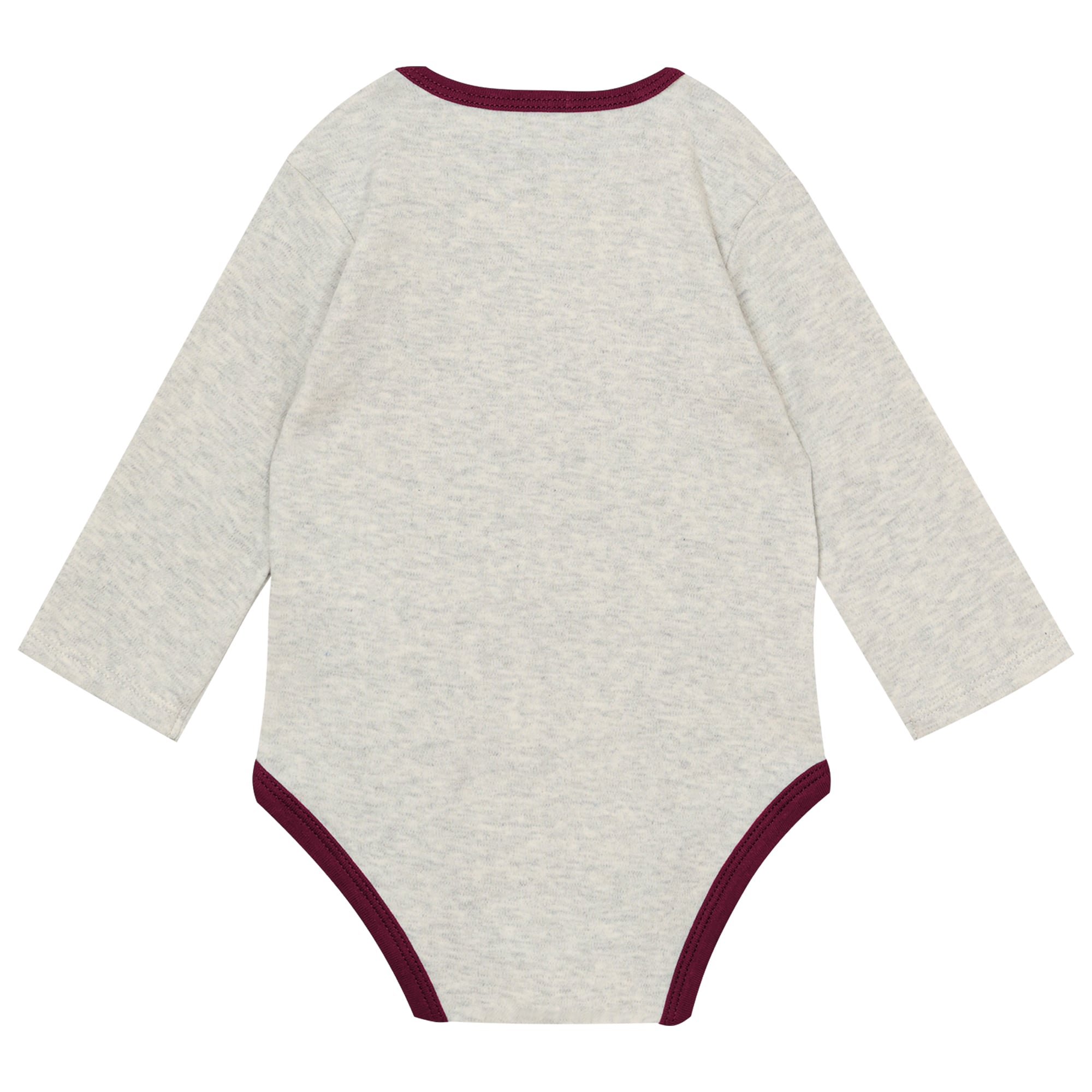 Ensemble pantalon et bonnet 3 pièces pour nouveau-né Outerstuff Heather Gray Washington Commanders Huddles & Giggles