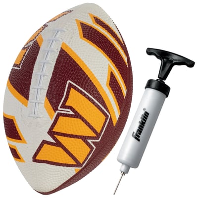 Washington Commanders NFL Mini Rubber Football