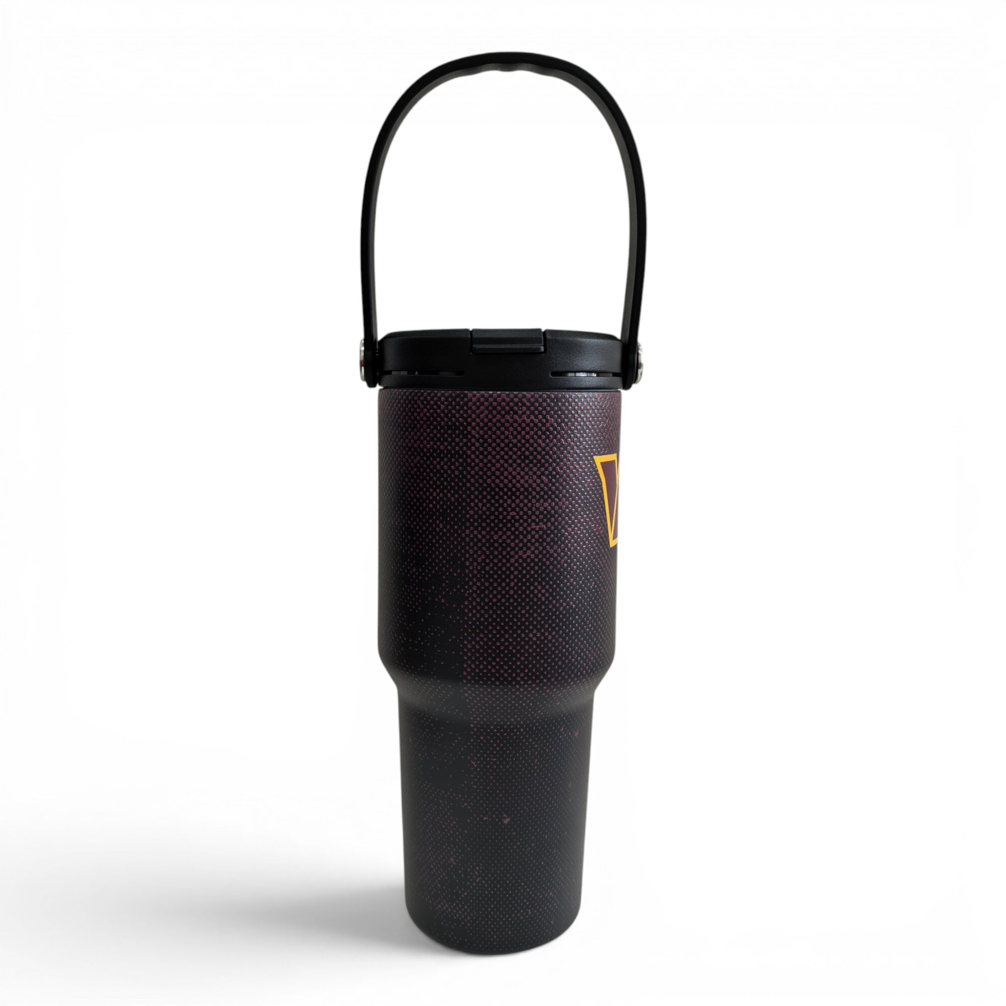Gourde Pegasus Washington Commanders 710 ml (24 oz) en acier inoxydable à dégradé moucheté et double bouchon