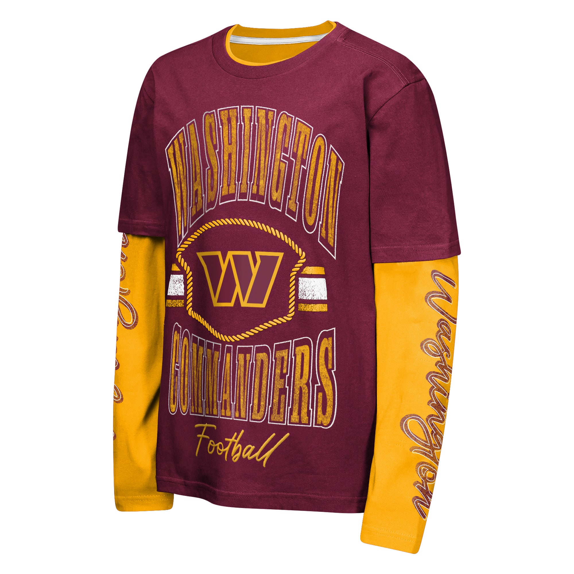 Preschool Outerstuff  Burgundy/Gold Washington Commanders Motion Combo Set