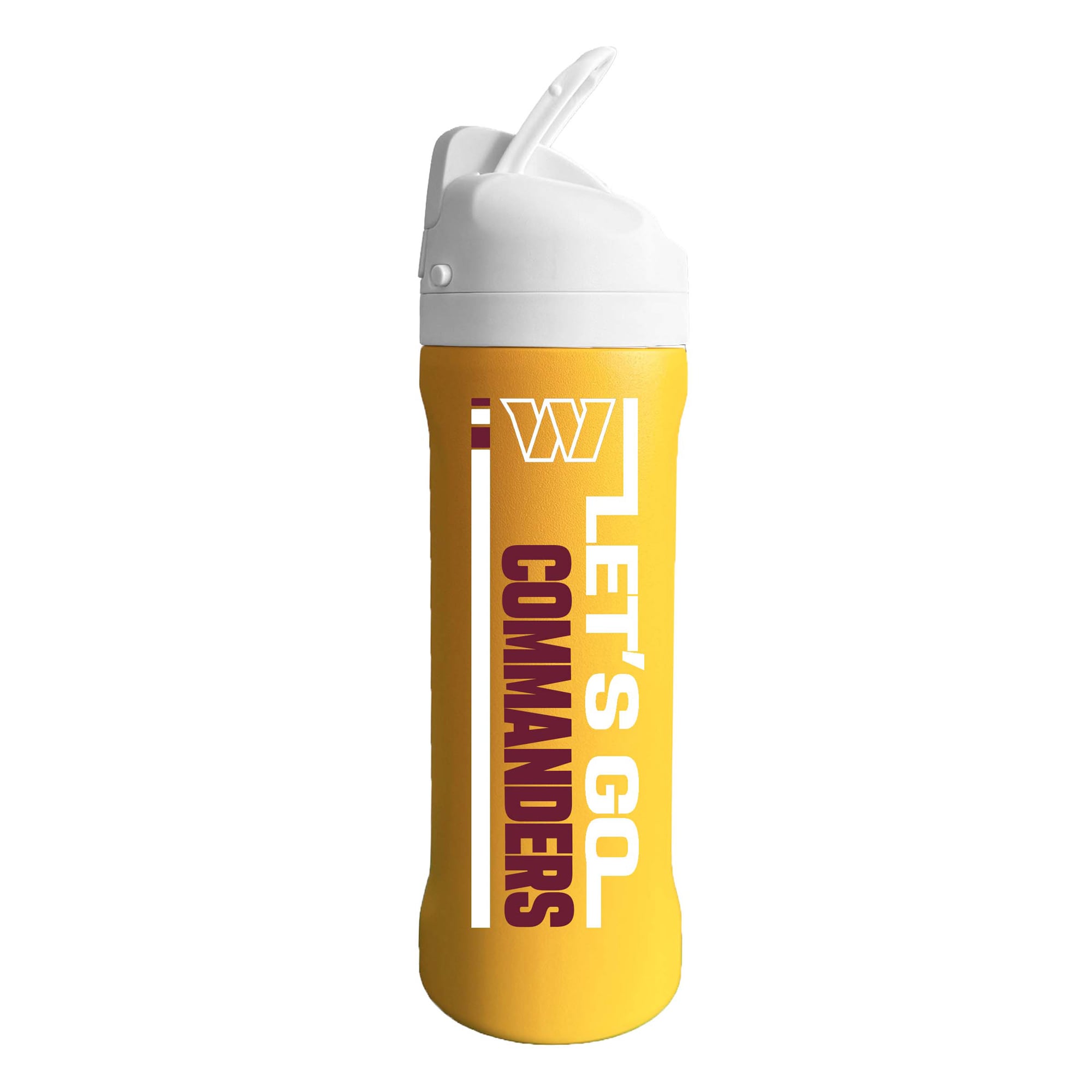 Gobelet isotherme en acier inoxydable de 710 ml (24 oz) aux couleurs de l'équipe Washington Commanders de The Memory Company