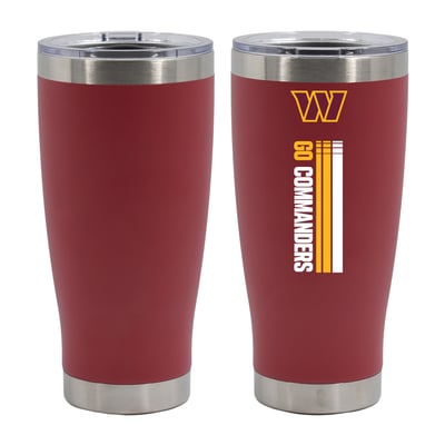 Washington Commanders The Memory Company Let's Go 20oz. Stainless Steel Tumbler