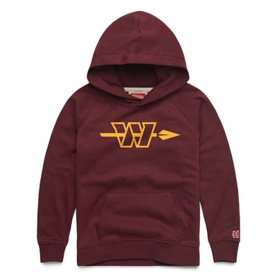 Washington Commanders Homage Toddler Alternate Logo Tri-Blend Hoodie - Burgundy
