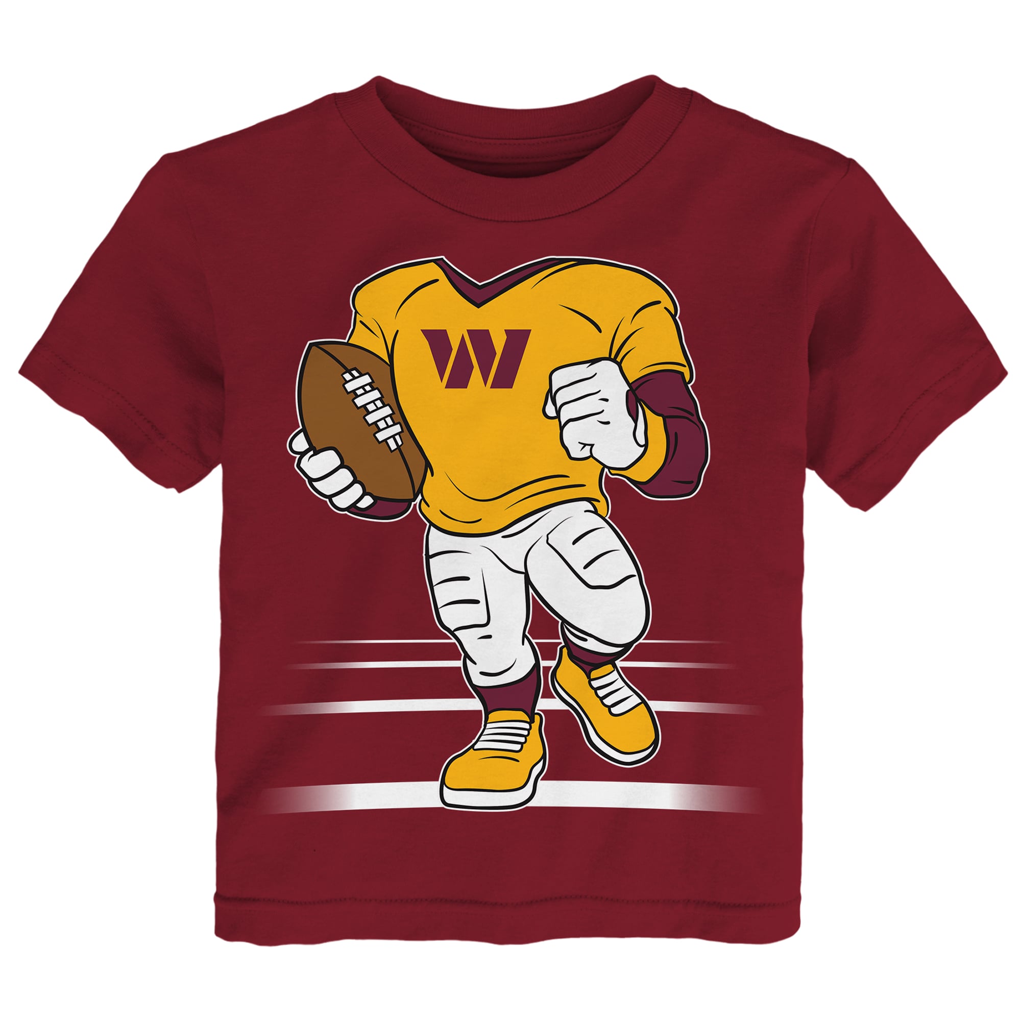 Toddler Outerstuff  Burgundy Washington Commanders Game Fit T-Shirt