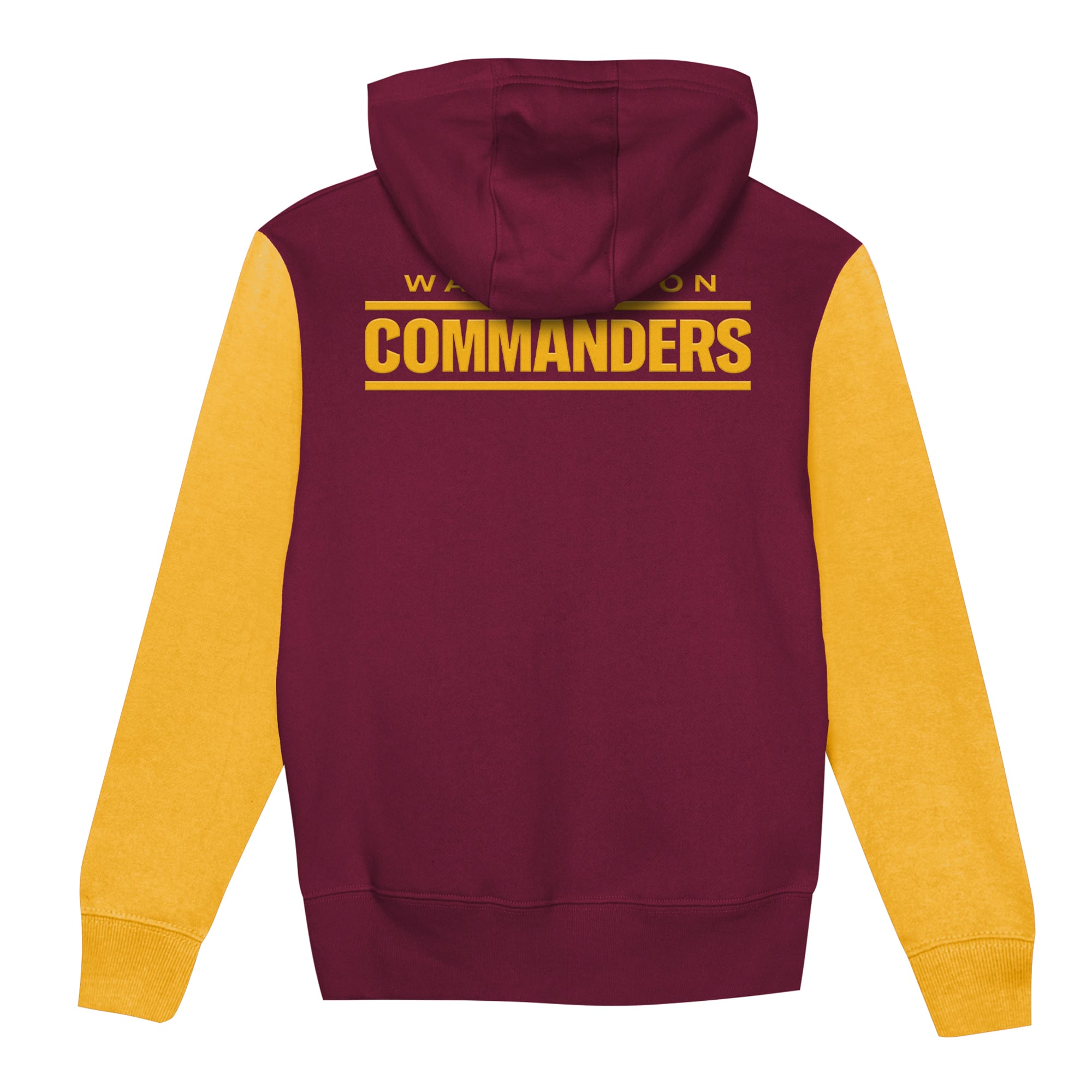 Sweat à capuche zippé Outerstuff bordeaux/or Washington Commanders Stadium pour tout-petit