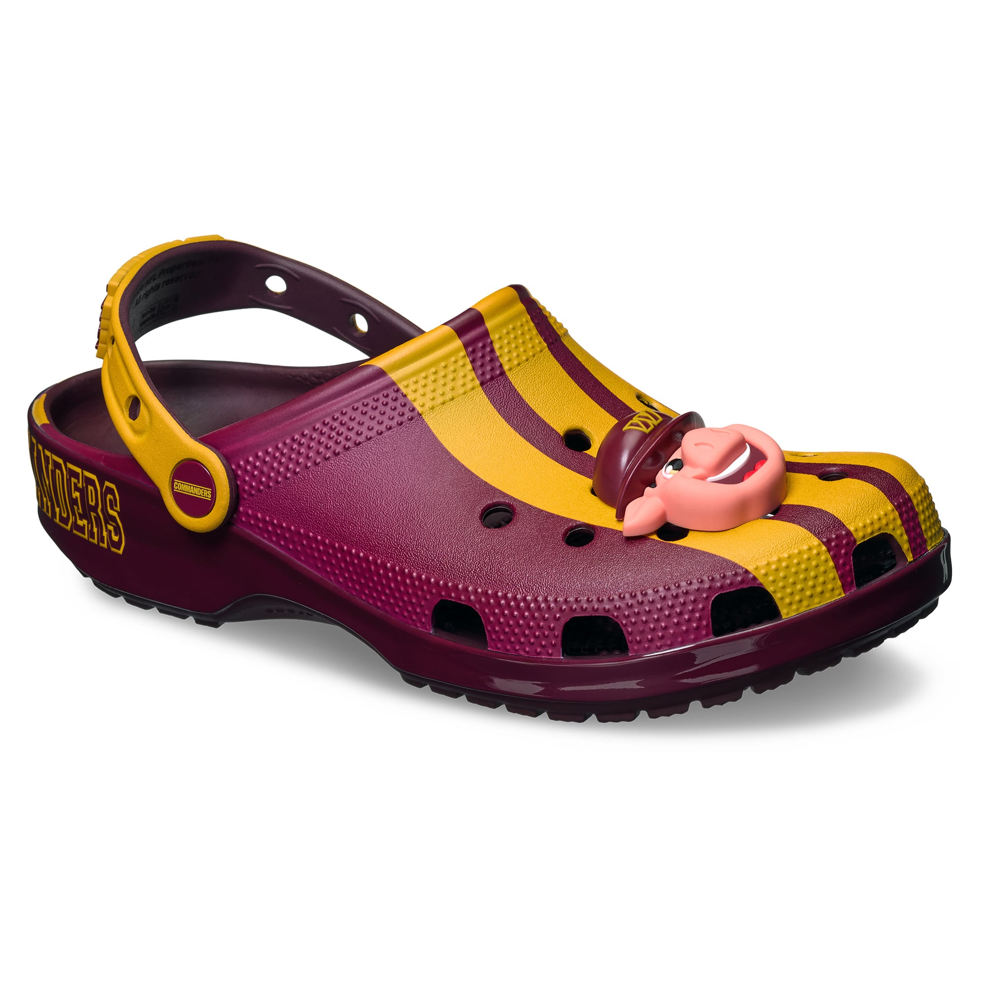 Unisex Crocs Washington Commanders Classic Clog
