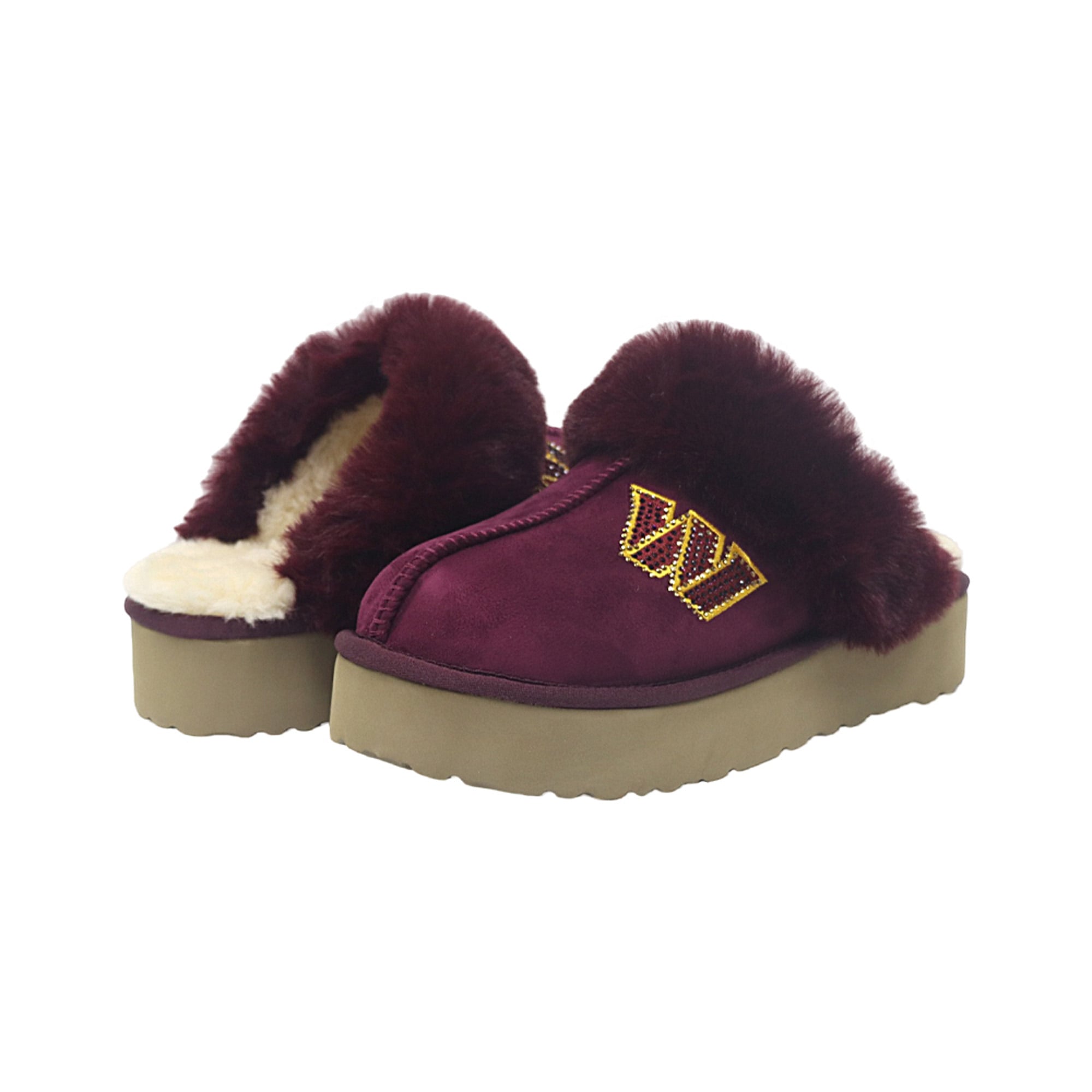 Bottines unisexes FABGATING by Cuce, couleur bordeaux, Washington Commanders