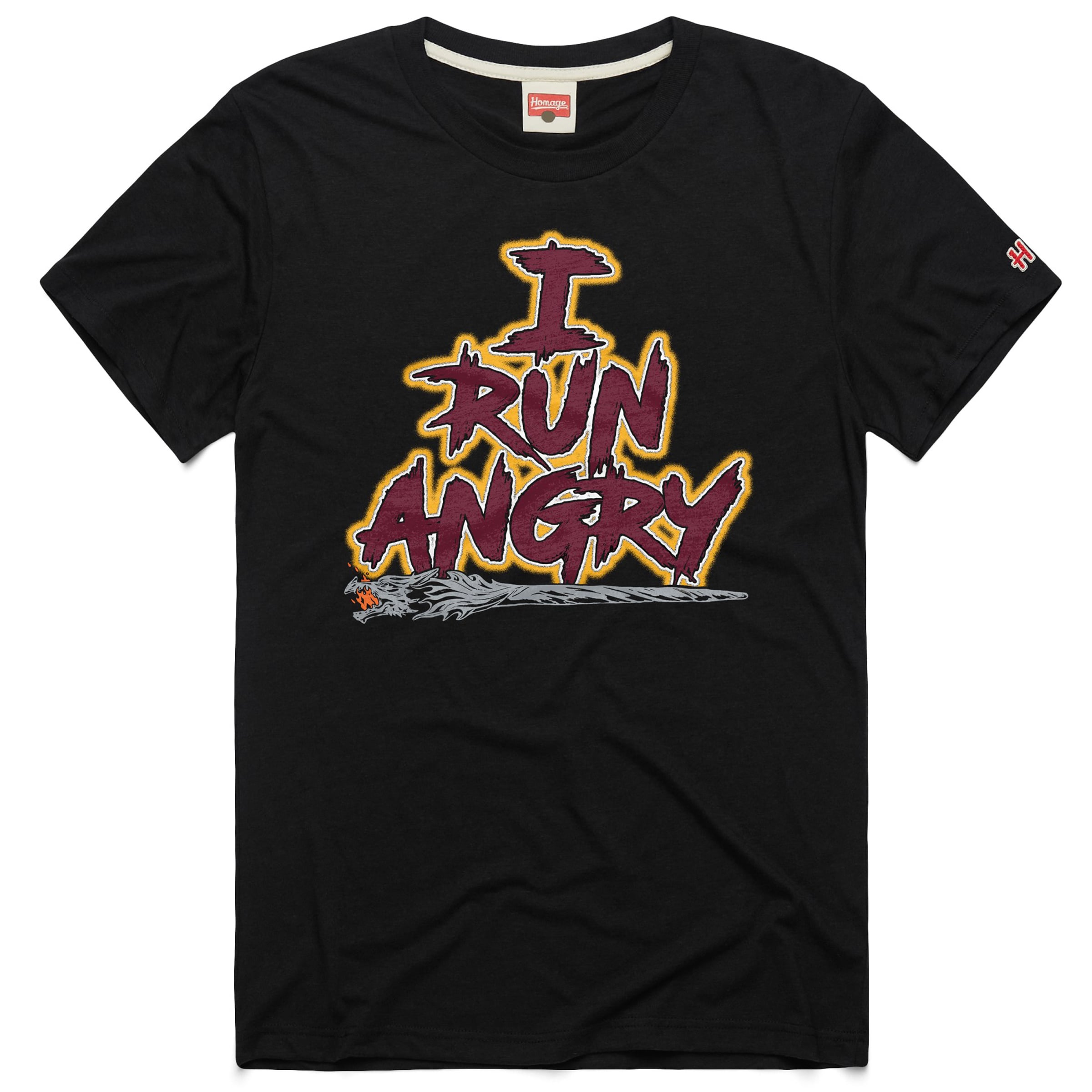T-shirt unisexe Hommage Tyler Owens Black Washington Commanders Angry Runs en mélange de trois matières