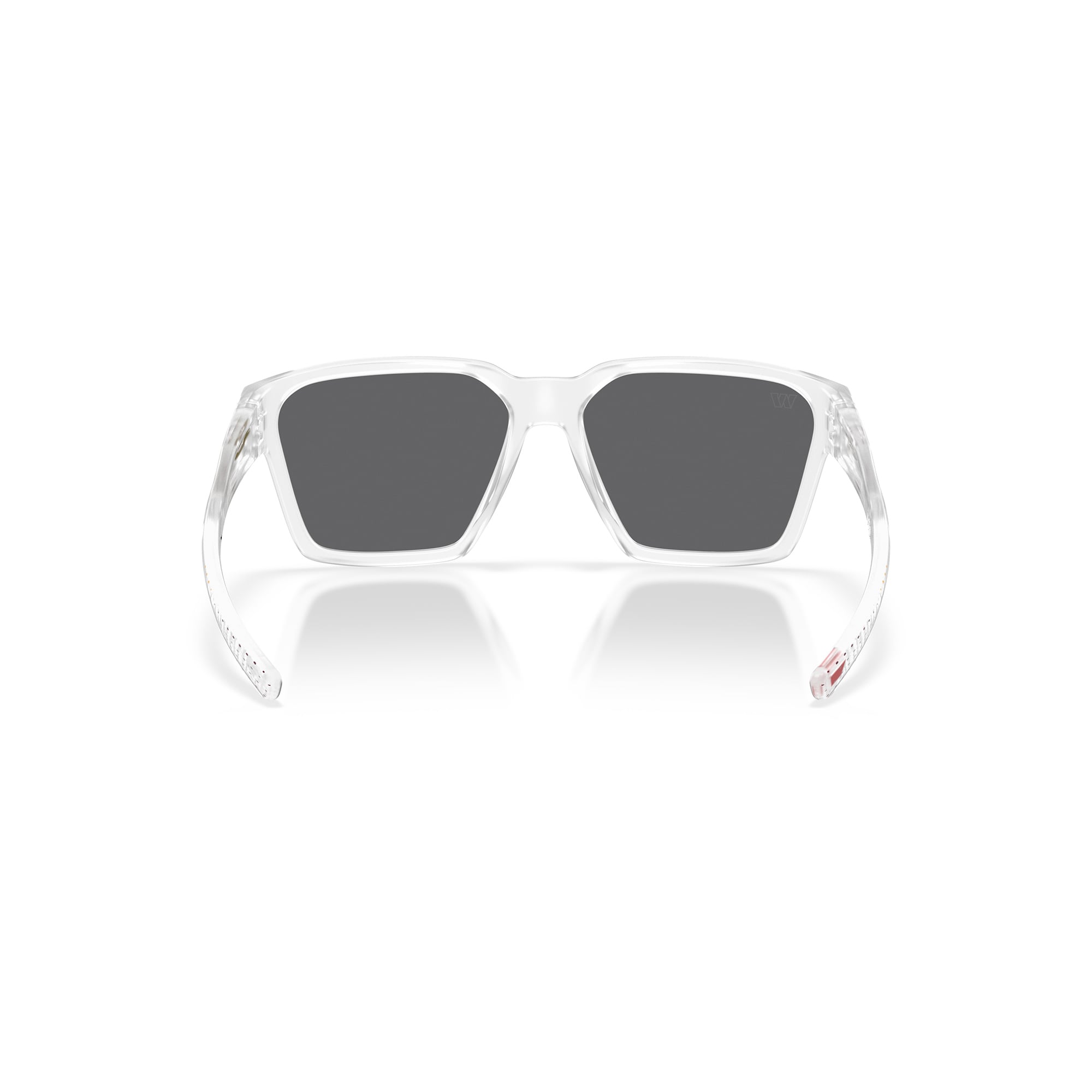 Lunettes de soleil unisexes Oakley Washington Commanders Briza Matte Clear avec verres polarisés Prizm Black