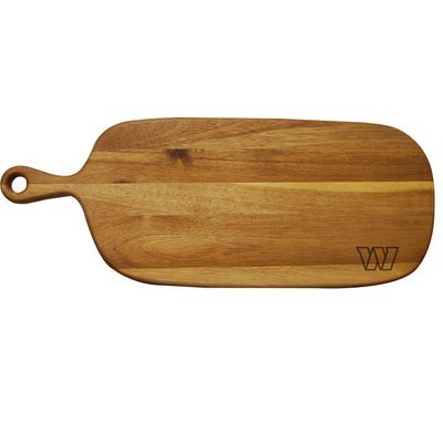 Washington Commanders Acacia Paddle Serving Board
