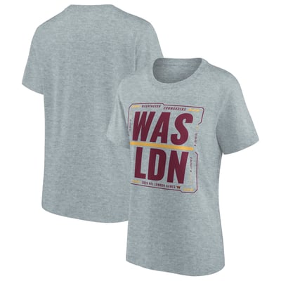 Washington Commanders International City Games 2026 Hometown T-Shirt - London - Womens