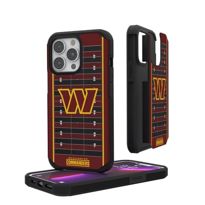 Washington Commanders iPhone Rugged Field Design Case