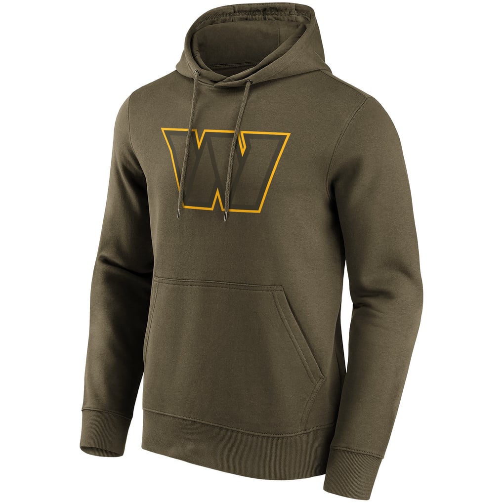 Washington Commanders Khaki Colour Pop Graphic Hoodie - Mens