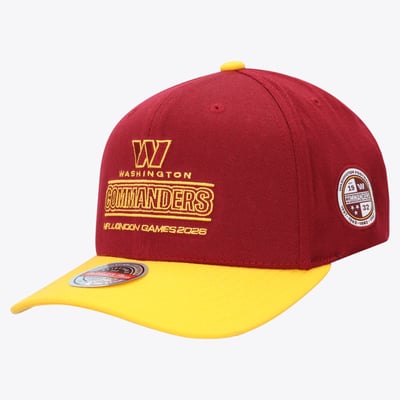 Gorra Mitchell & Ness International Games 2026 del Washington Commanders - Hombre