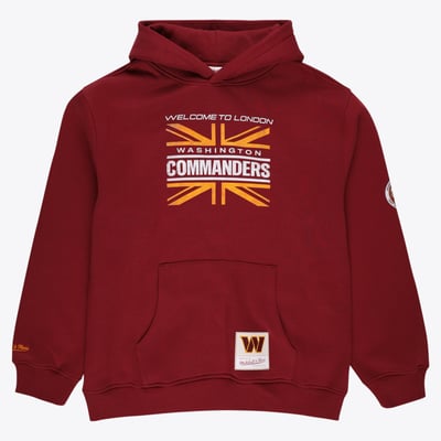 Sudadera con capucha Mitchell & Ness International Games 2026 del Washington Commanders - Hombre