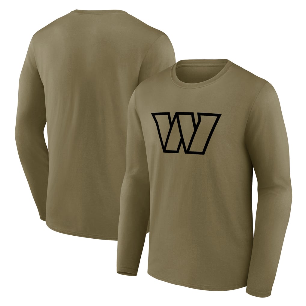 Washington Commanders Mono Logo Graphic Long Sleeve T-Shirt - Mens