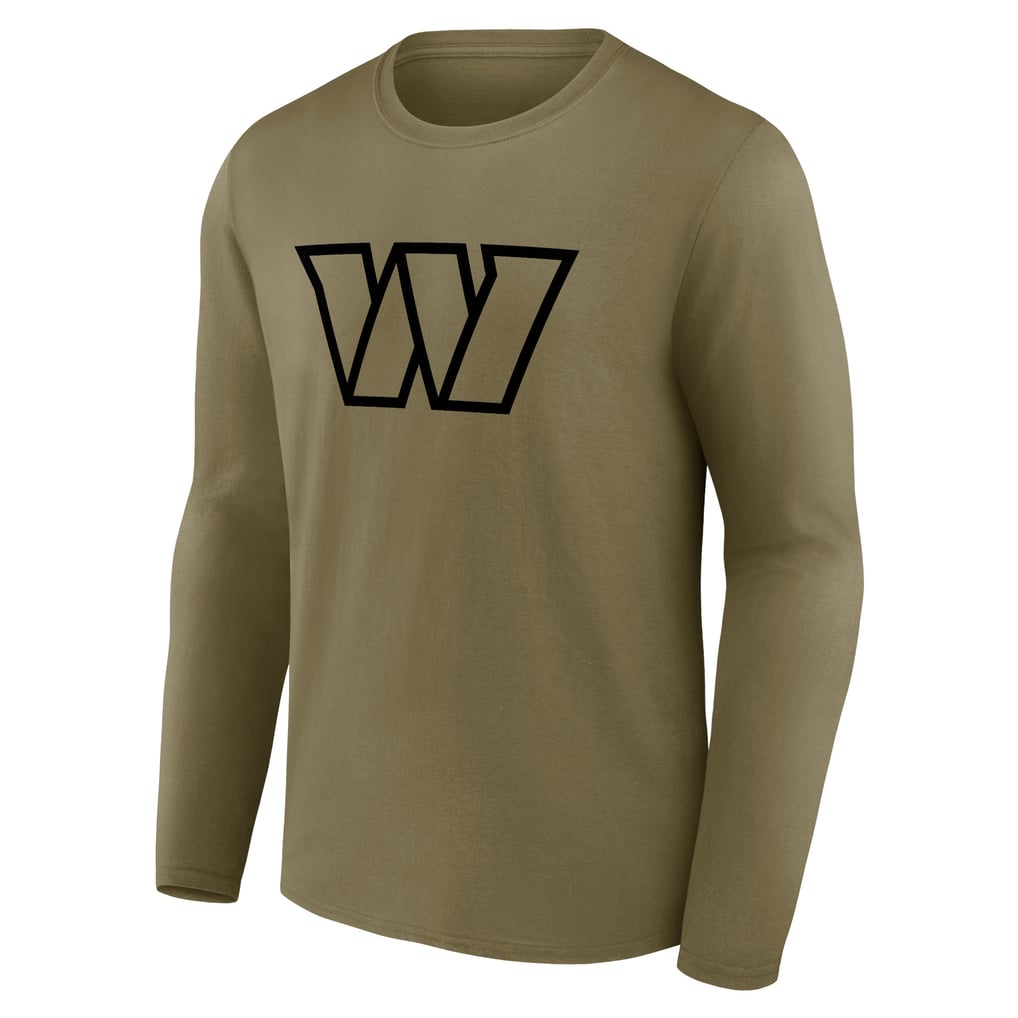 Washington Commanders Mono Logo Graphic Long Sleeve T-Shirt - Mens
