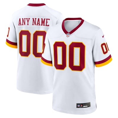 Camiseta Nike Game de la 2ª equipación del Washington Commanders - Personalizada - Hombre