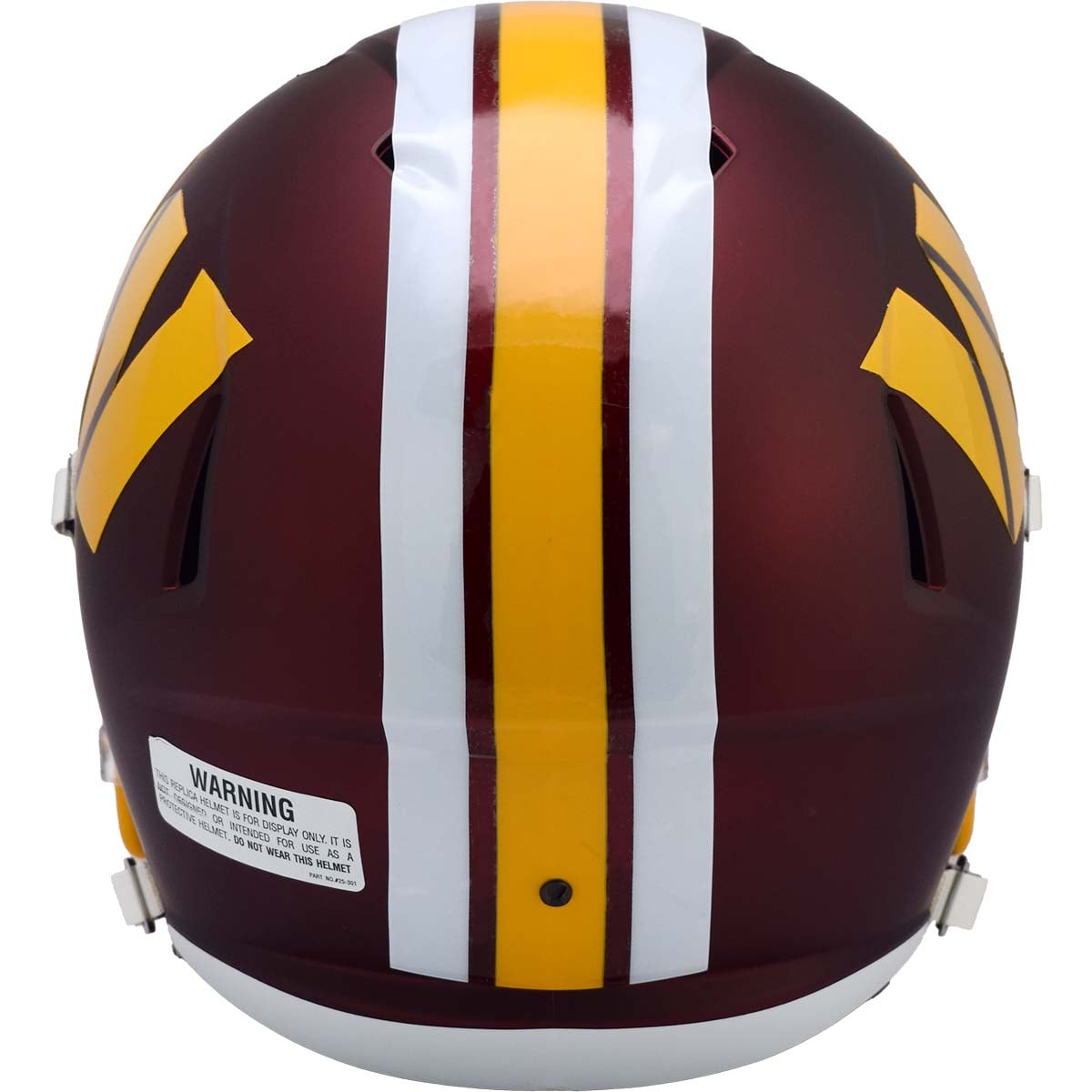 Casque réplique de vitesse alternatif Riddell 2025 des Washington Commanders, époque du Super Bowl