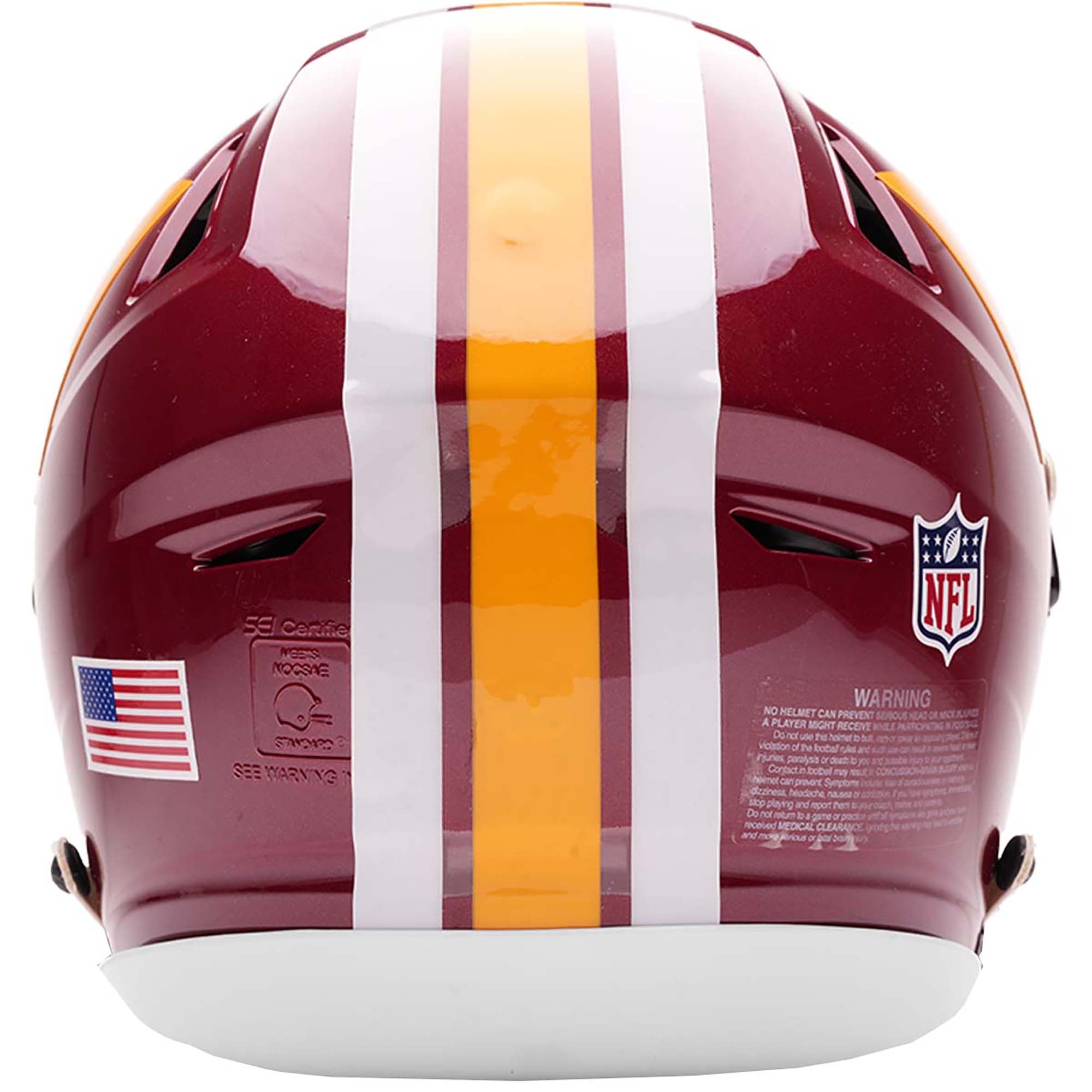 Casque authentique Riddell Speed ​​Flex des Washington Commanders