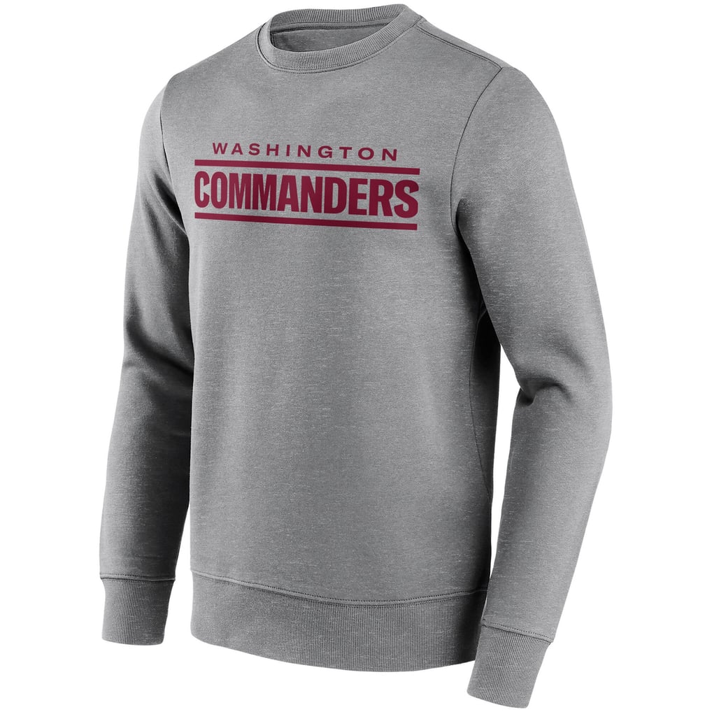 Washington Commanders Wordmark Graphic Crew Sweatshirt - Big & Tall - Mens