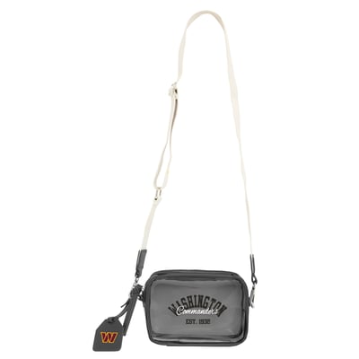 WEAR by Erin Andrews Washington Commanders Sheer Color Crossbody Bag
