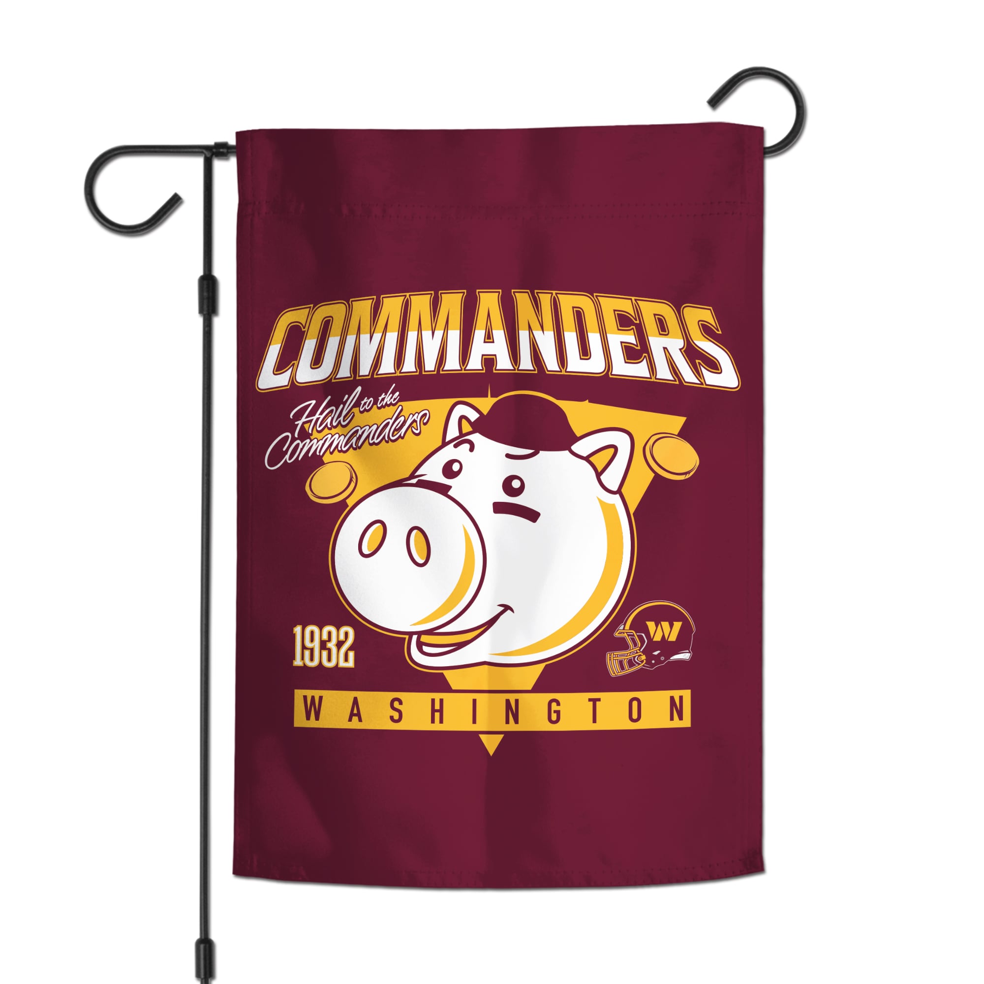 Drapeau de jardin double face WinCraft Washington Commanders Disney x NFL Hamm 12'' x 18''