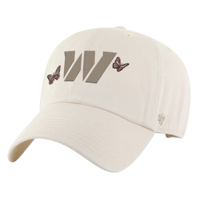 Washington Commanders '47 Women's Icon Clean Up Adjustable Hat - Natural