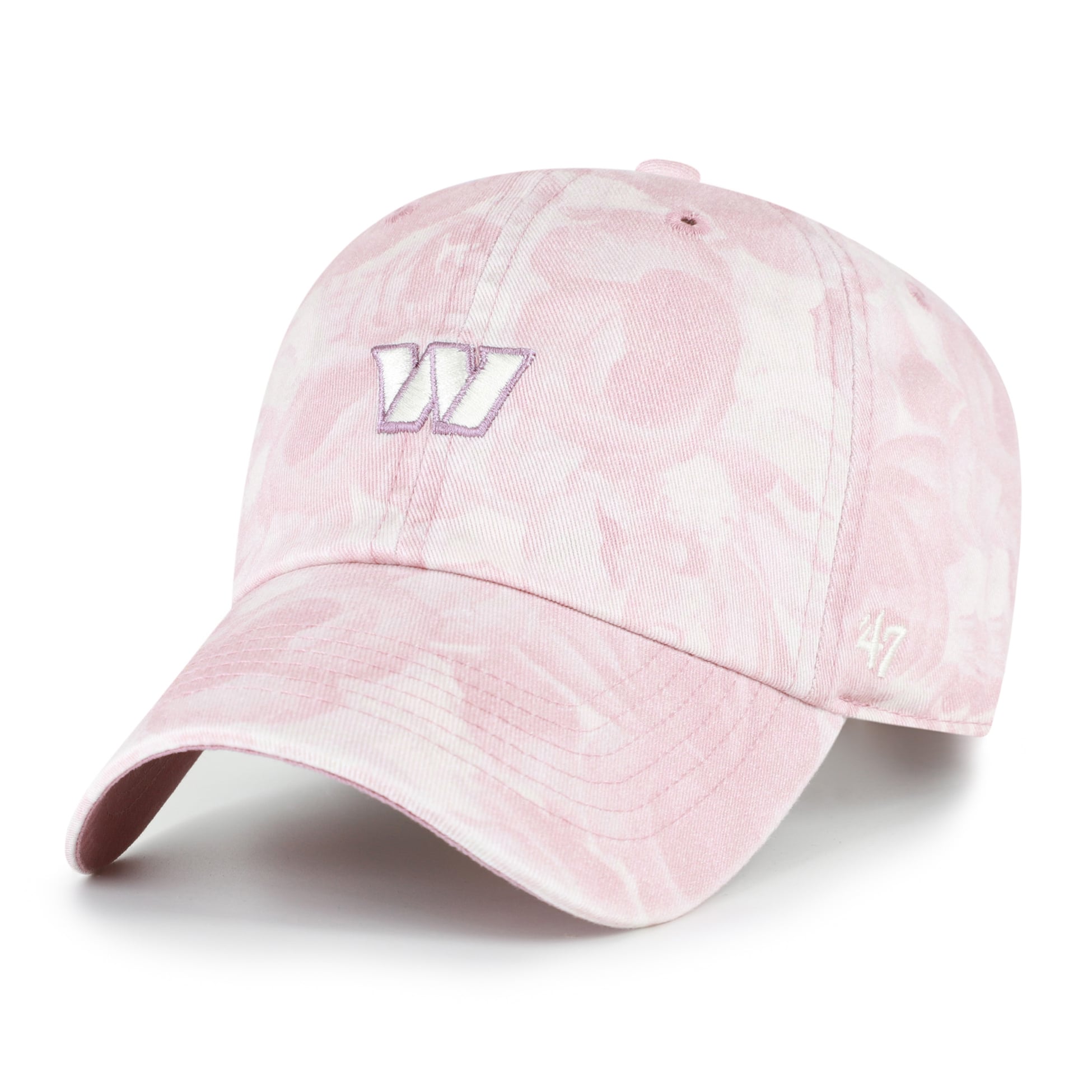 Chapeau ajustable '47 Pink Washington Commanders Gardenia Clean Up pour femmes