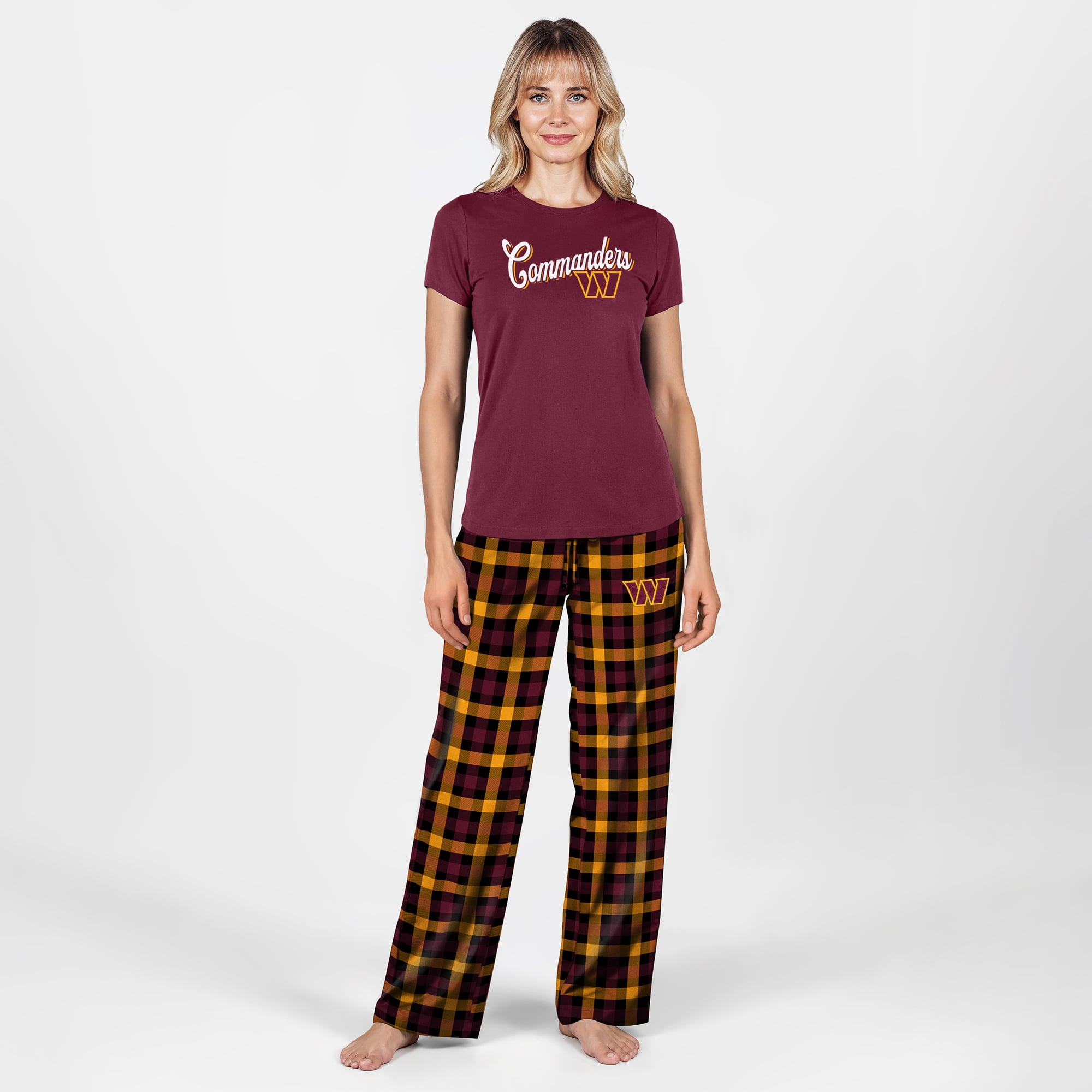 Women's Concepts Sport Burgundy Washington Commanders Highland Sleep Set