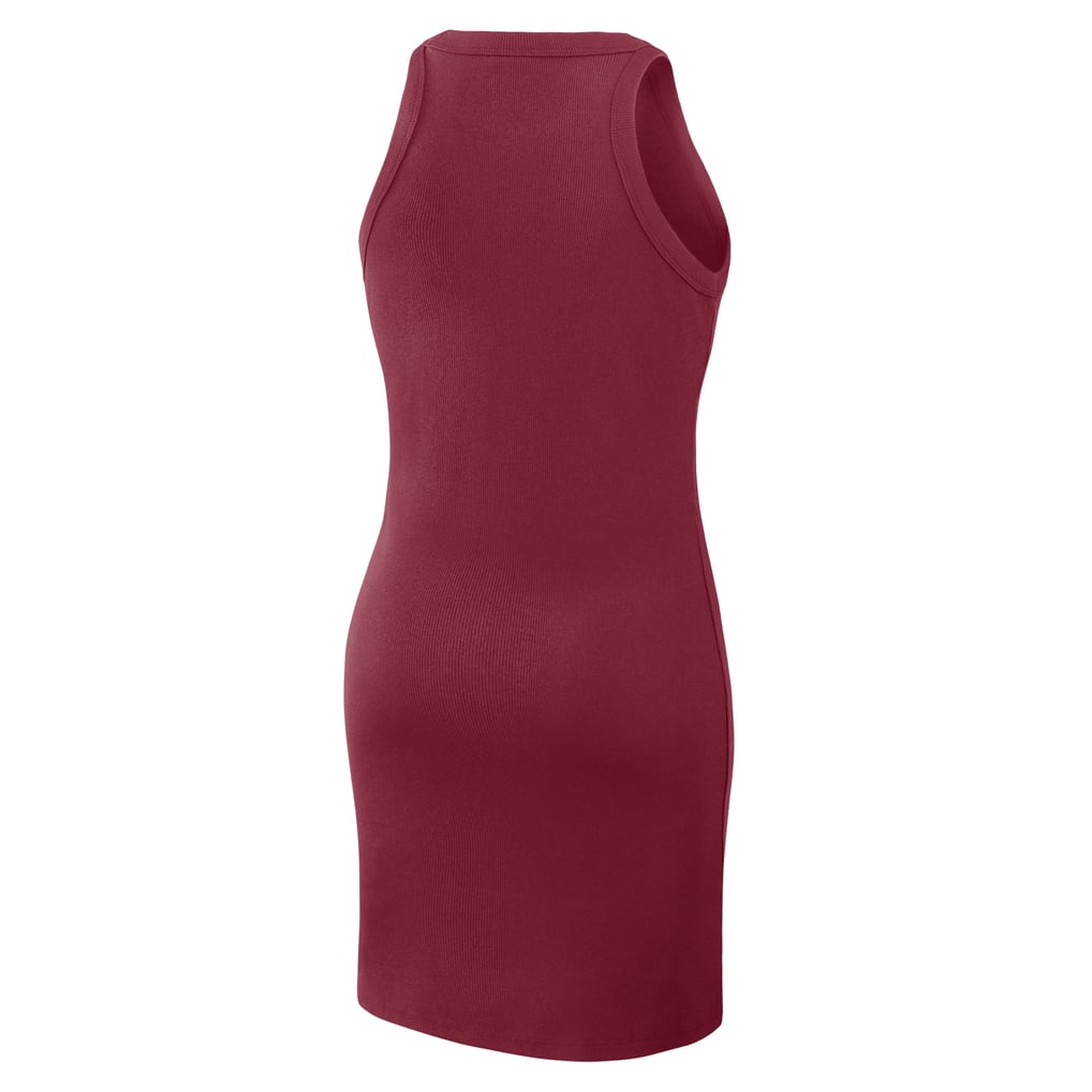Women's Fanatics Burgundy Washington Commanders Push Beyond Tri-Blend Ribbed Sleeveless Dress