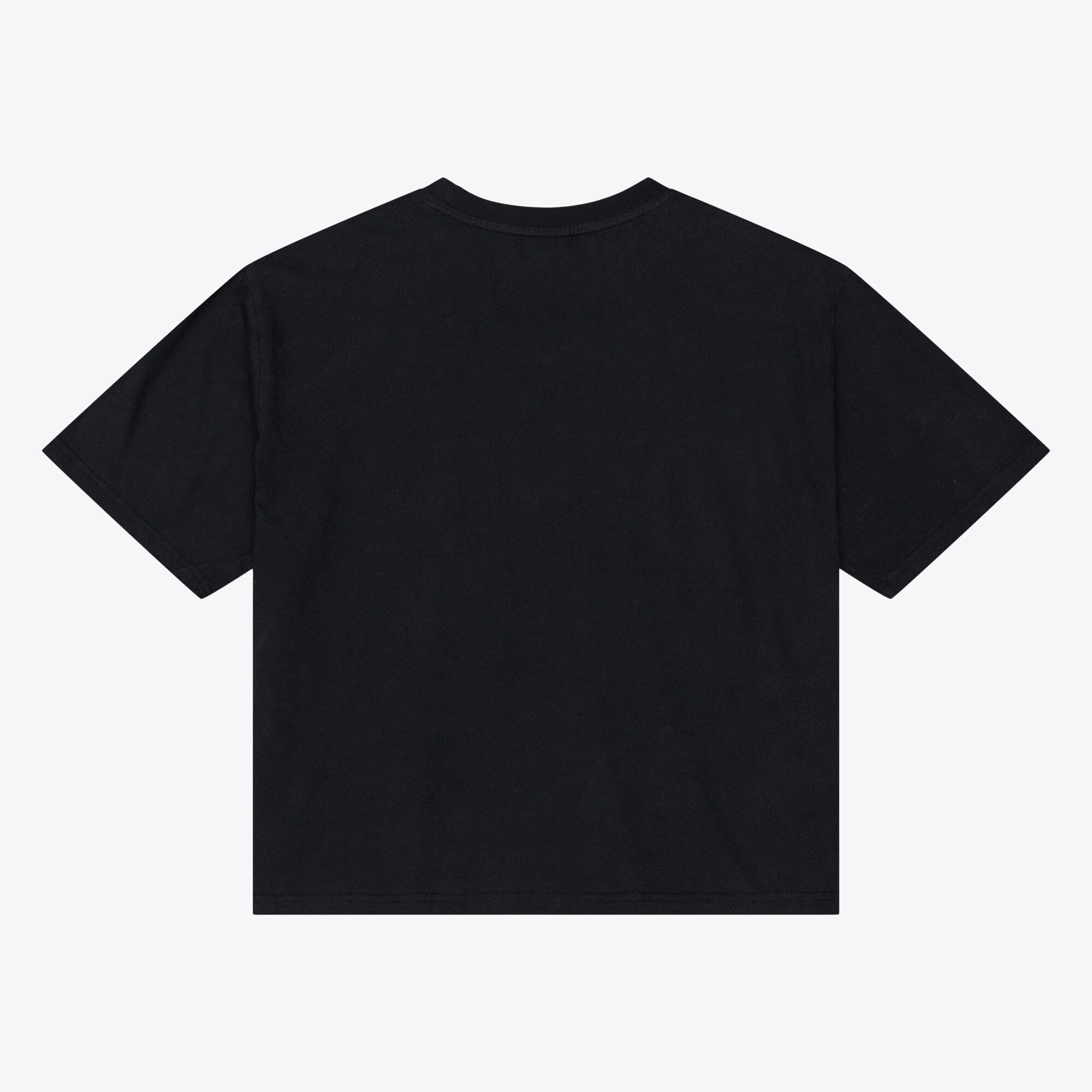 T-shirt court à logo micro noir Mitchell & Ness pour femme, collection Washington Commanders Core Essentials.