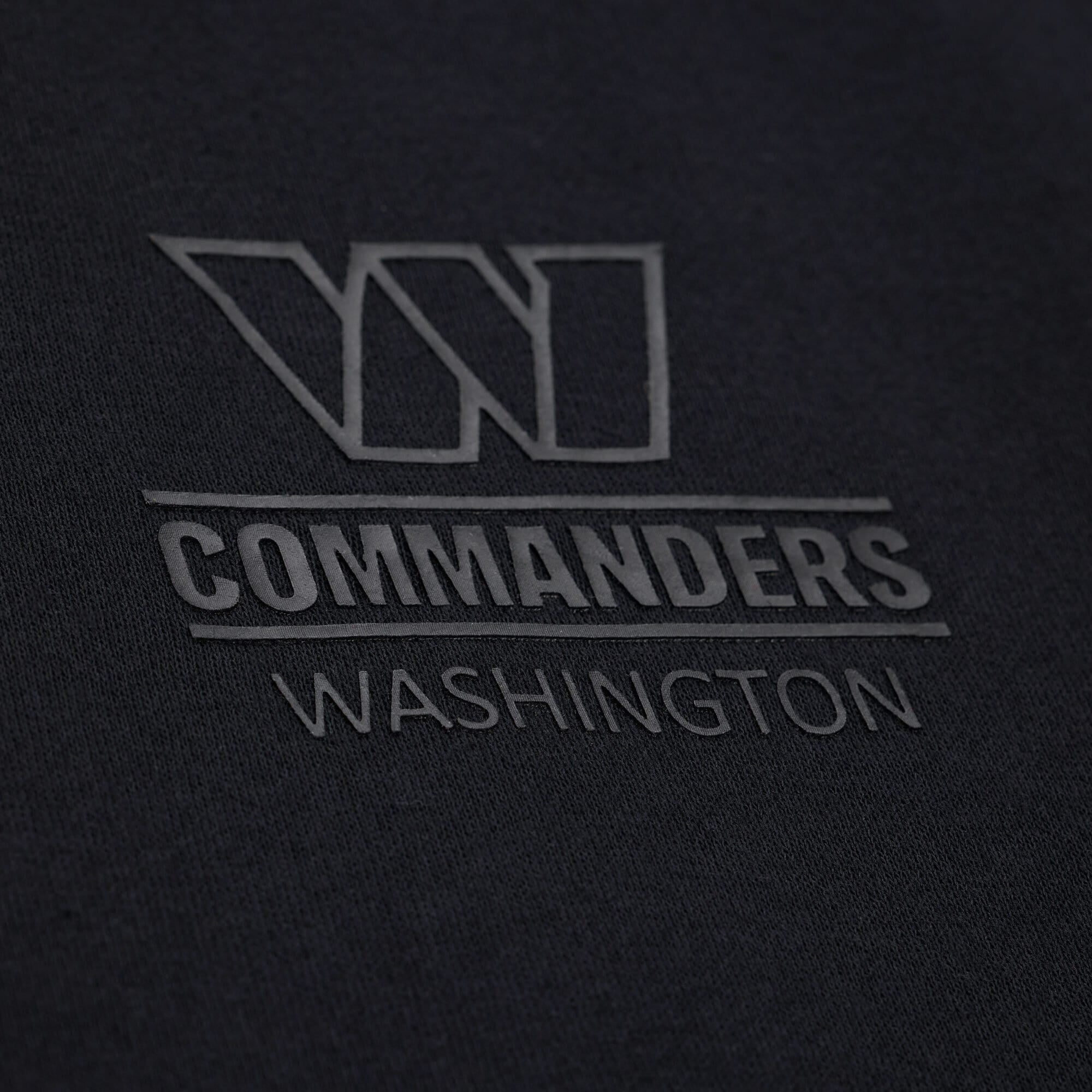 Women's Mitchell & Ness Washington Commanders Core Essentials Micro Logo Fleece Sweatshirt