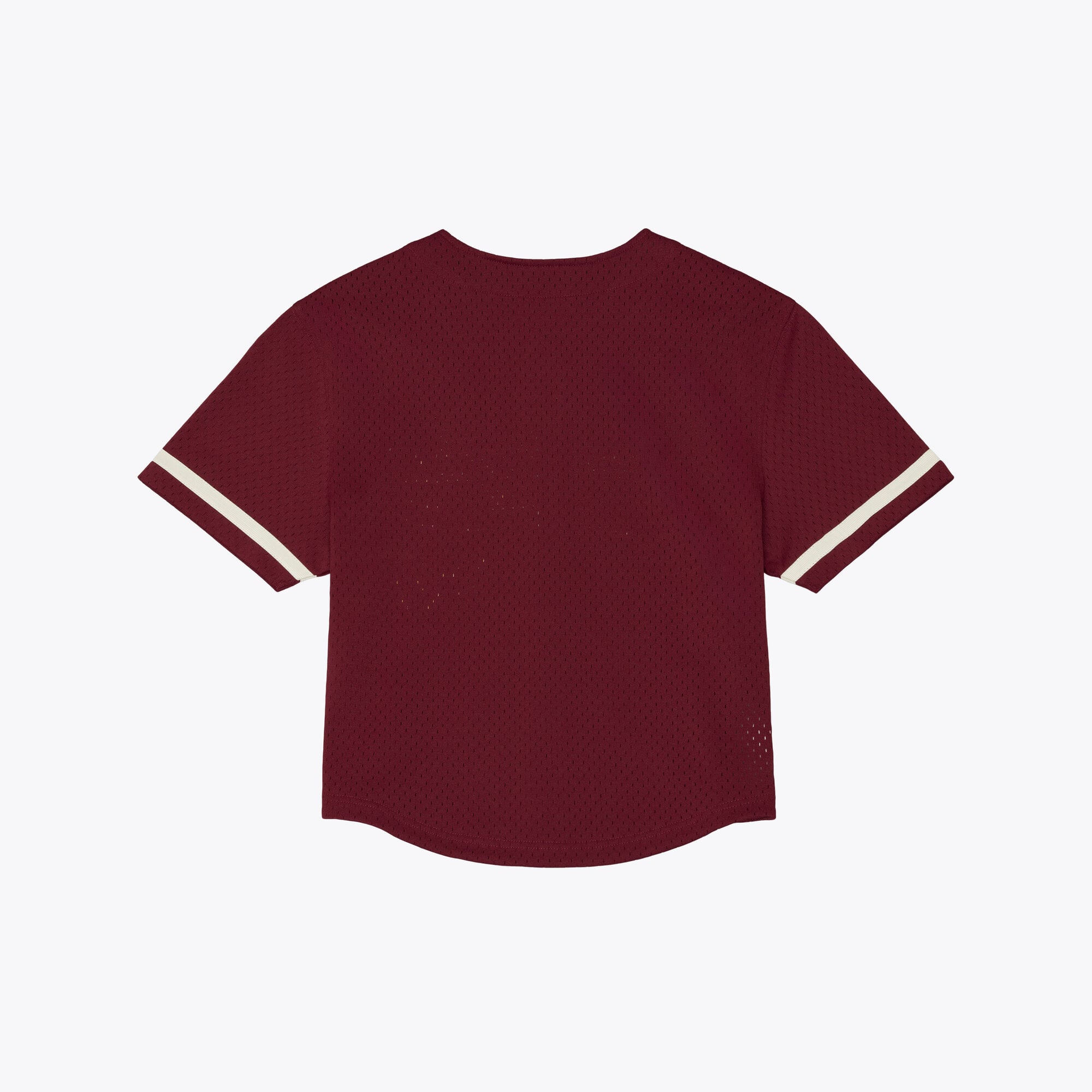 Women's Mitchell & Ness Burgundy Washington Commanders Retro Roots Baseball Jersey