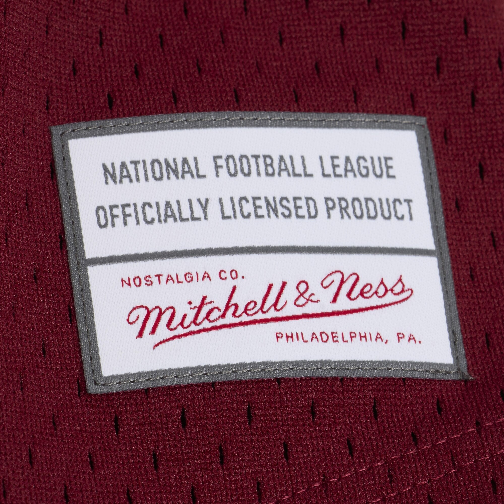 Women's Mitchell & Ness Burgundy Washington Commanders Retro Roots Baseball Jersey