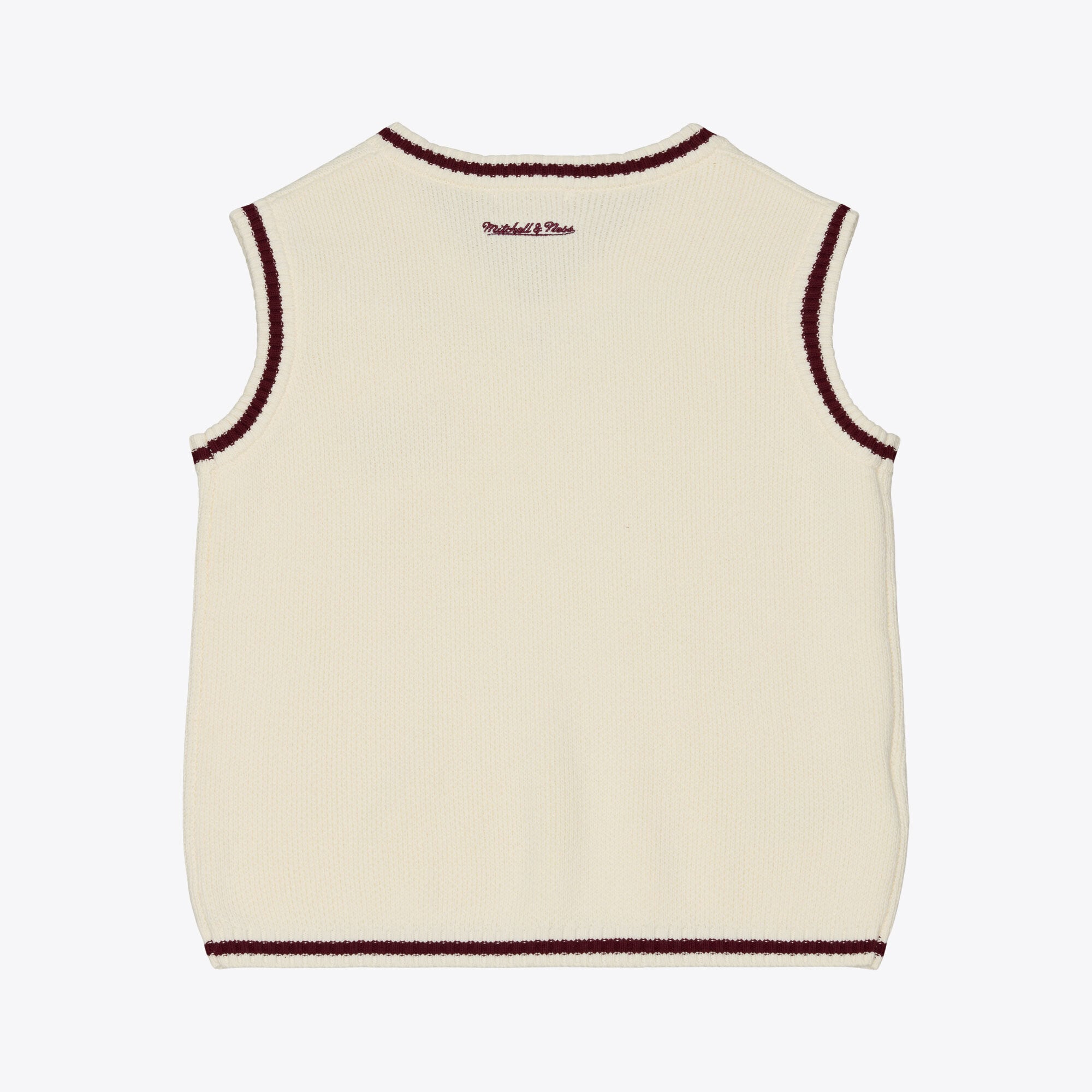 Gilet sans manches Mitchell & Ness crème Washington Commanders Retro Roots pour femme