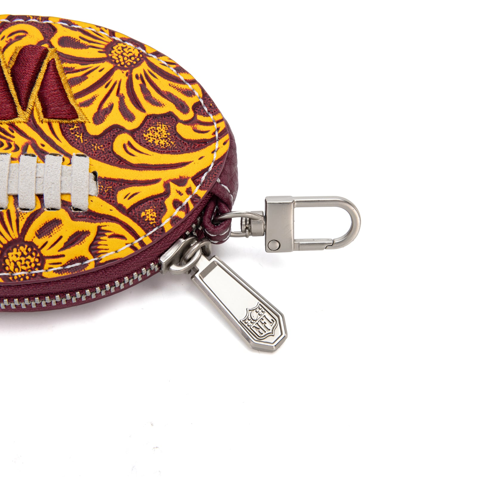 Porte-clés de sac pour femme, équipe de football américain Montana West Washington Commanders