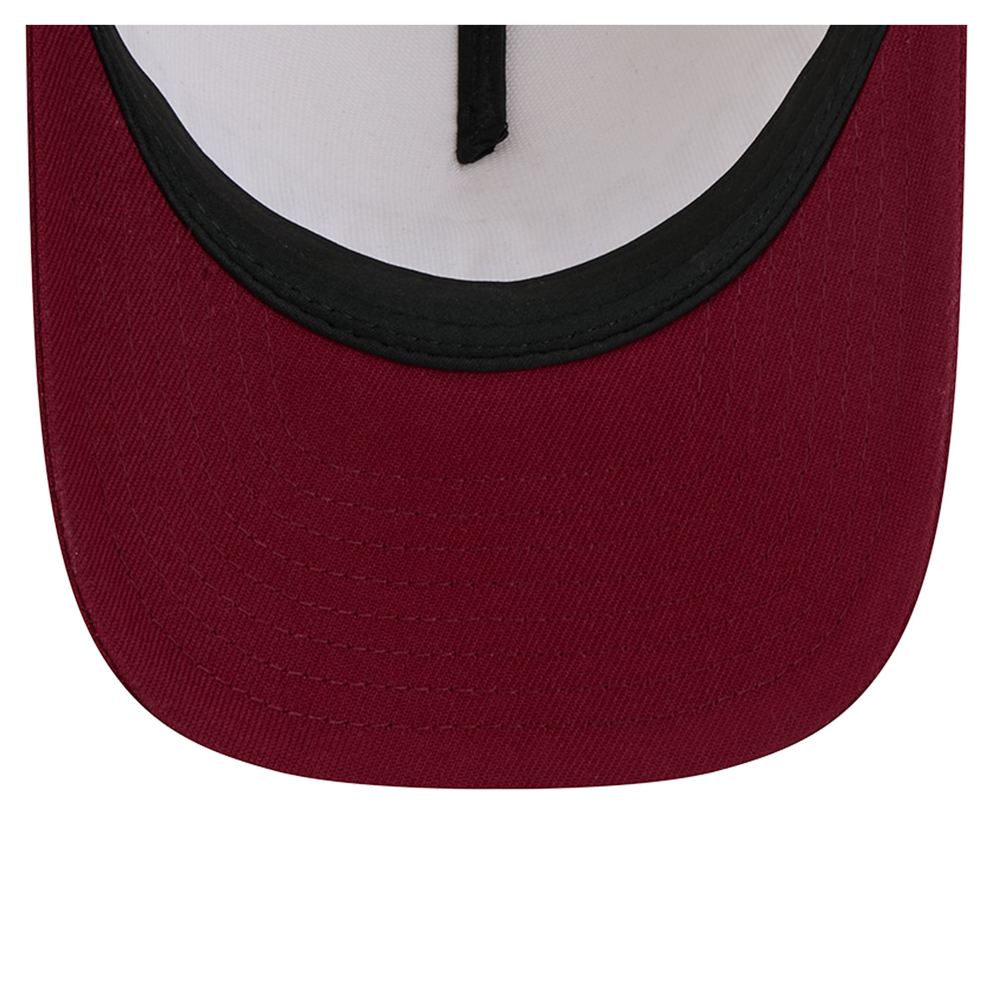 Women's New Era Cream/Burgundy Washington Commanders Tonal A-Frame 9FORTY Adjustable Hat