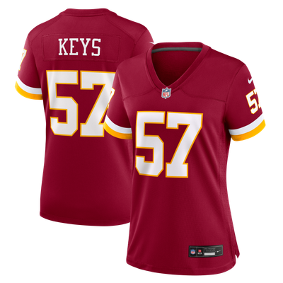 Austin Keys Washington Commanders Nike Women's Team Game Jersey - Burgundy