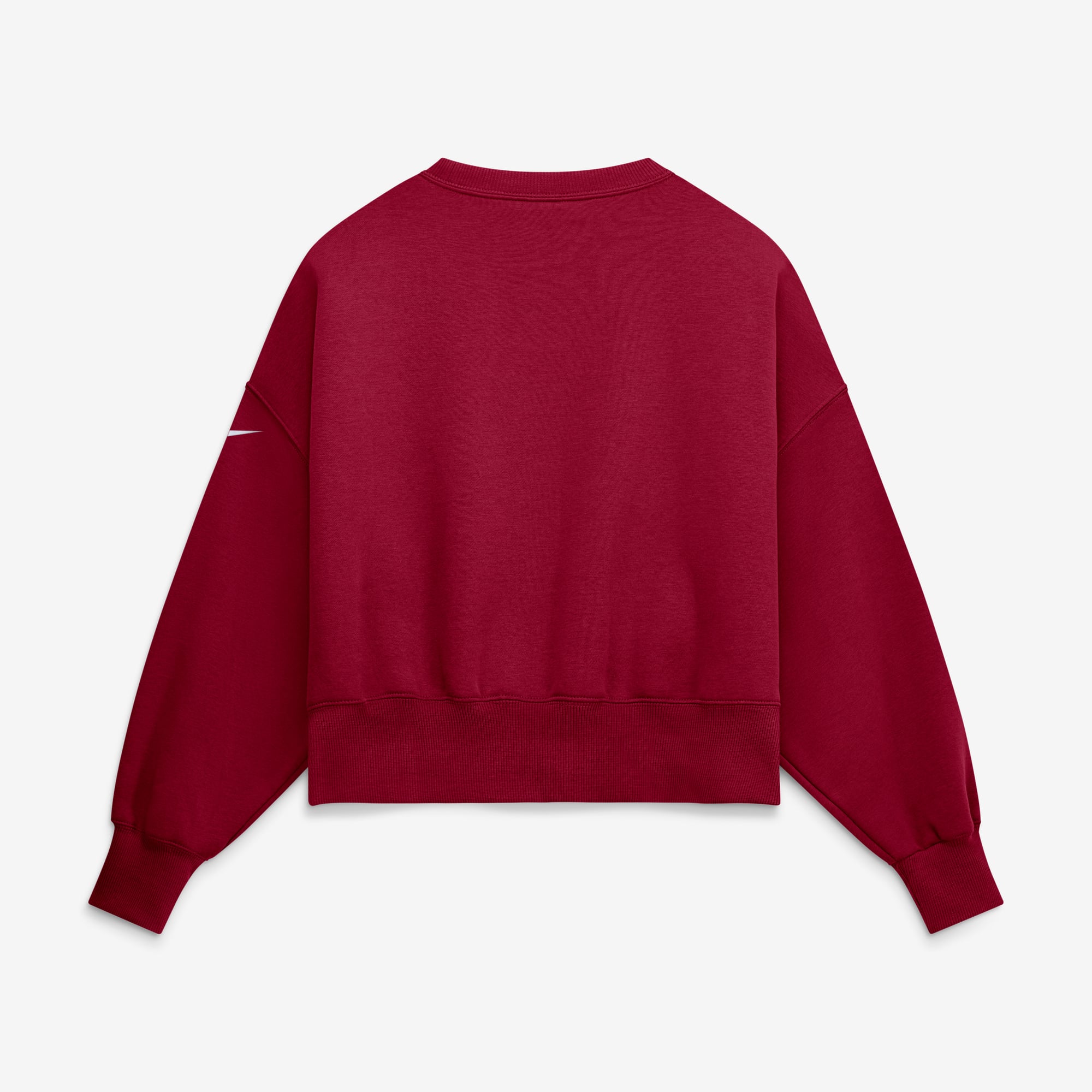 Sweat-shirt oversize en polaire Phoenix des Washington Commanders, couleur bordeaux, de Nike pour femme