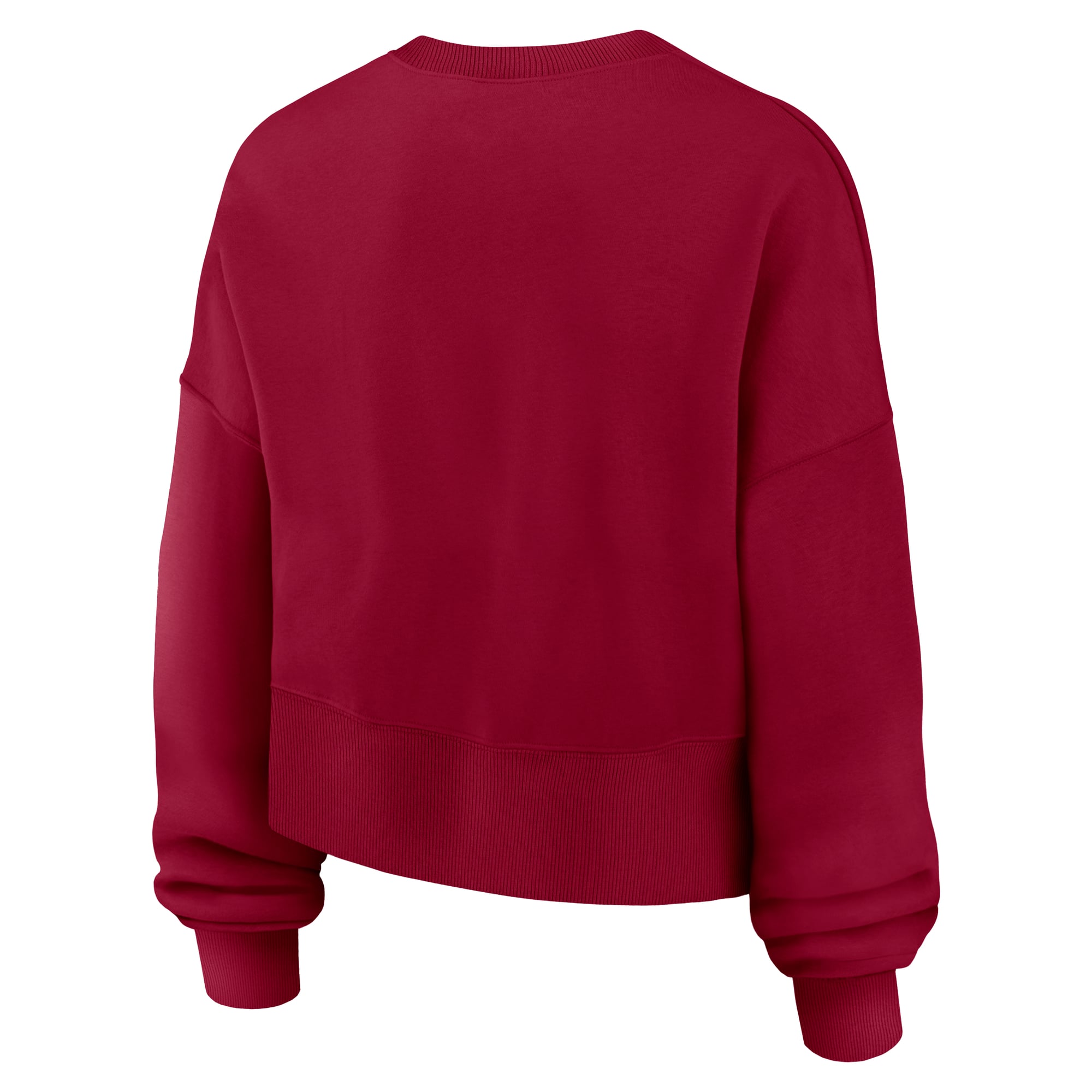 Sweat-shirt oversize en polaire Phoenix des Washington Commanders, couleur bordeaux, de Nike pour femme