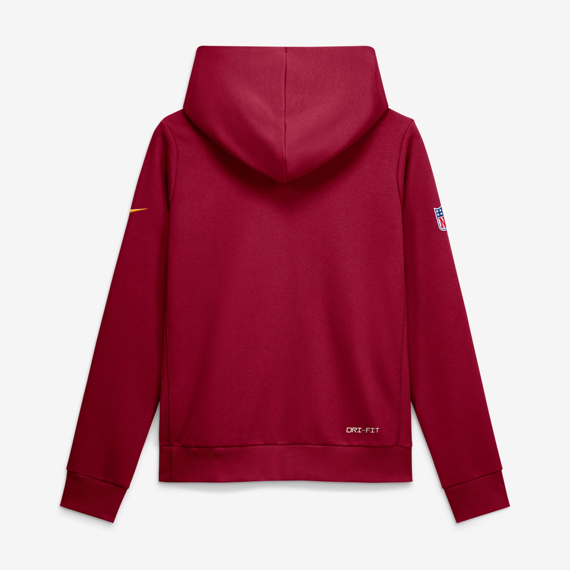 Sweat à capuche Nike Dri-FIT bordeaux Washington Commanders Sideline Standard Issue pour femme