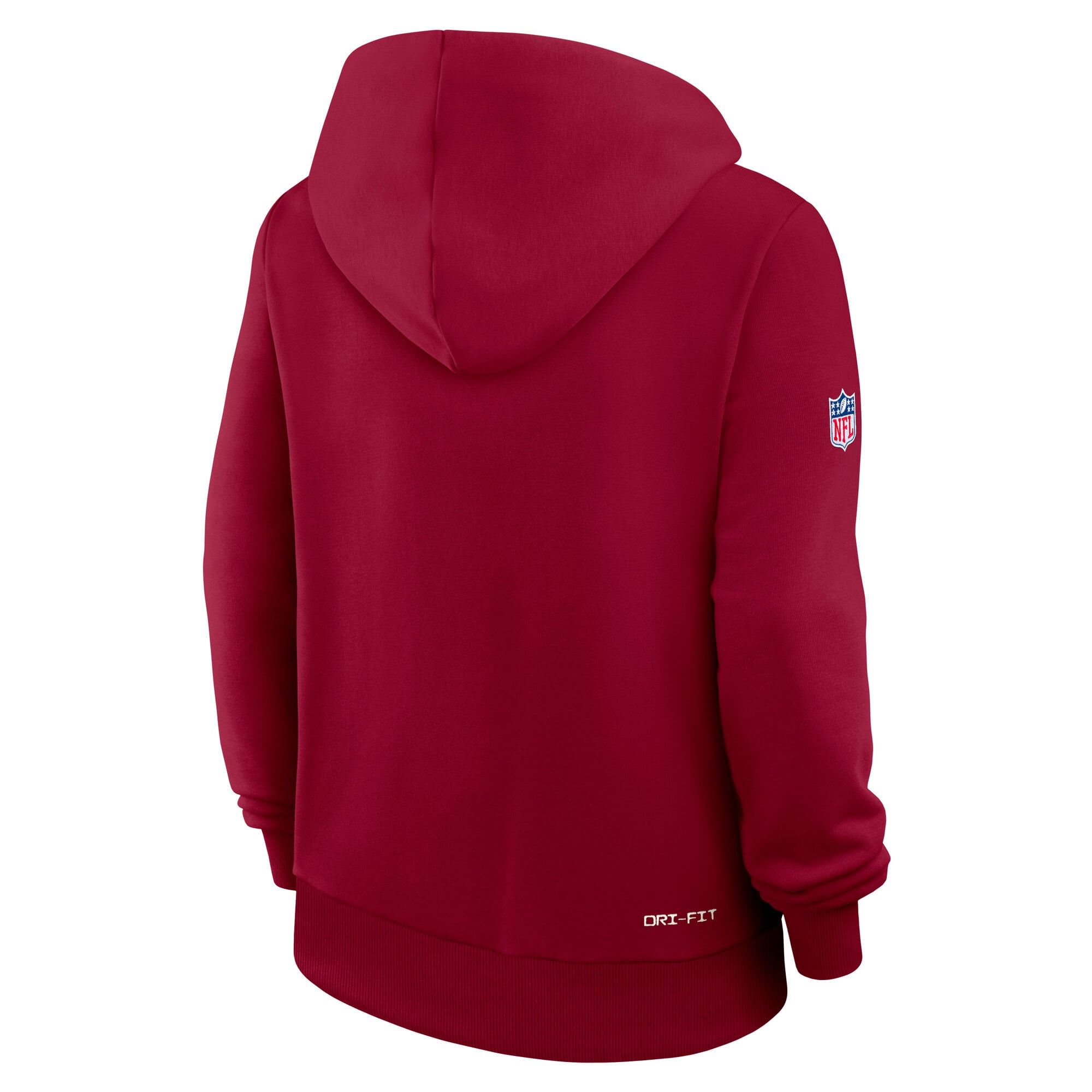 Sweat à capuche Nike Dri-FIT bordeaux Washington Commanders Sideline Standard Issue pour femme
