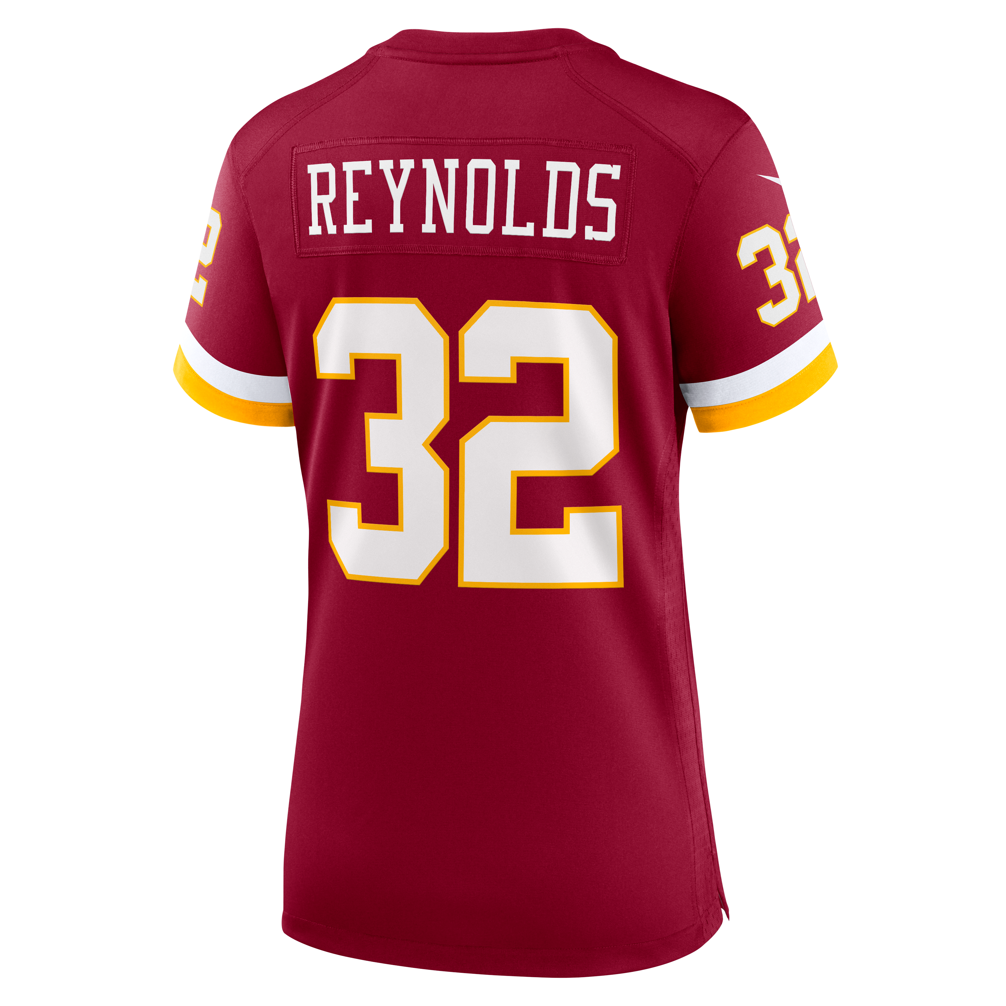 Maillot de match Nike Craig Reynolds bordeaux pour femme, Washington Commanders