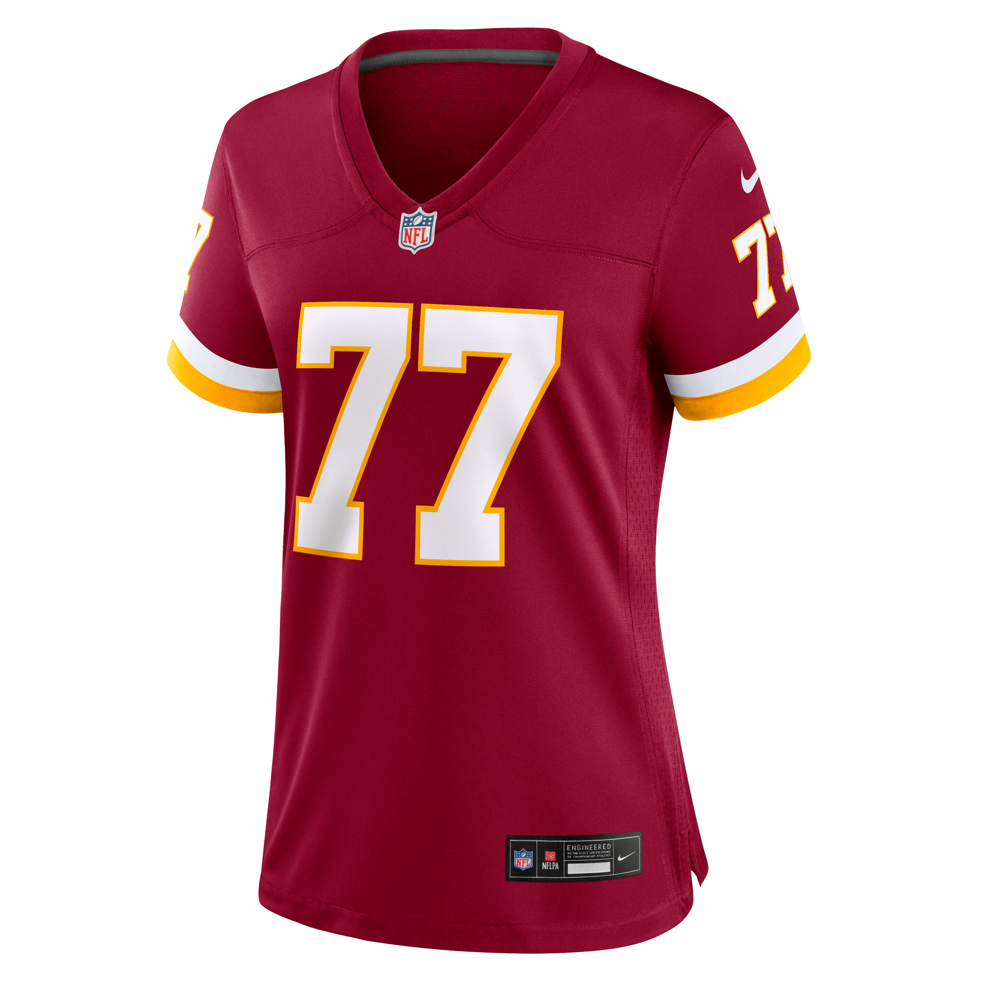 Maillot de match Nike Esa Pole bordeaux pour femme, Washington Commanders